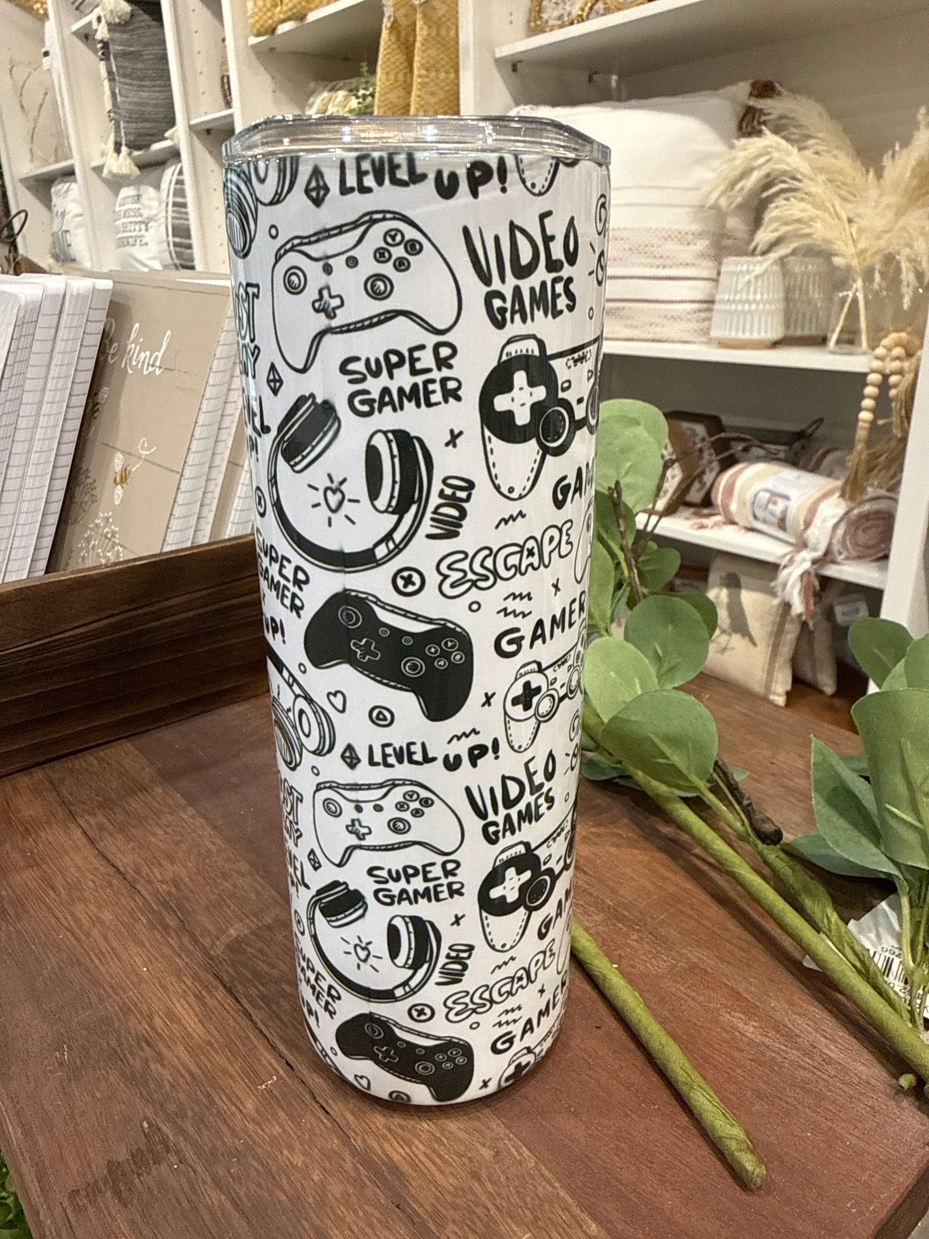 Gamer 20oz Skinny Tumbler