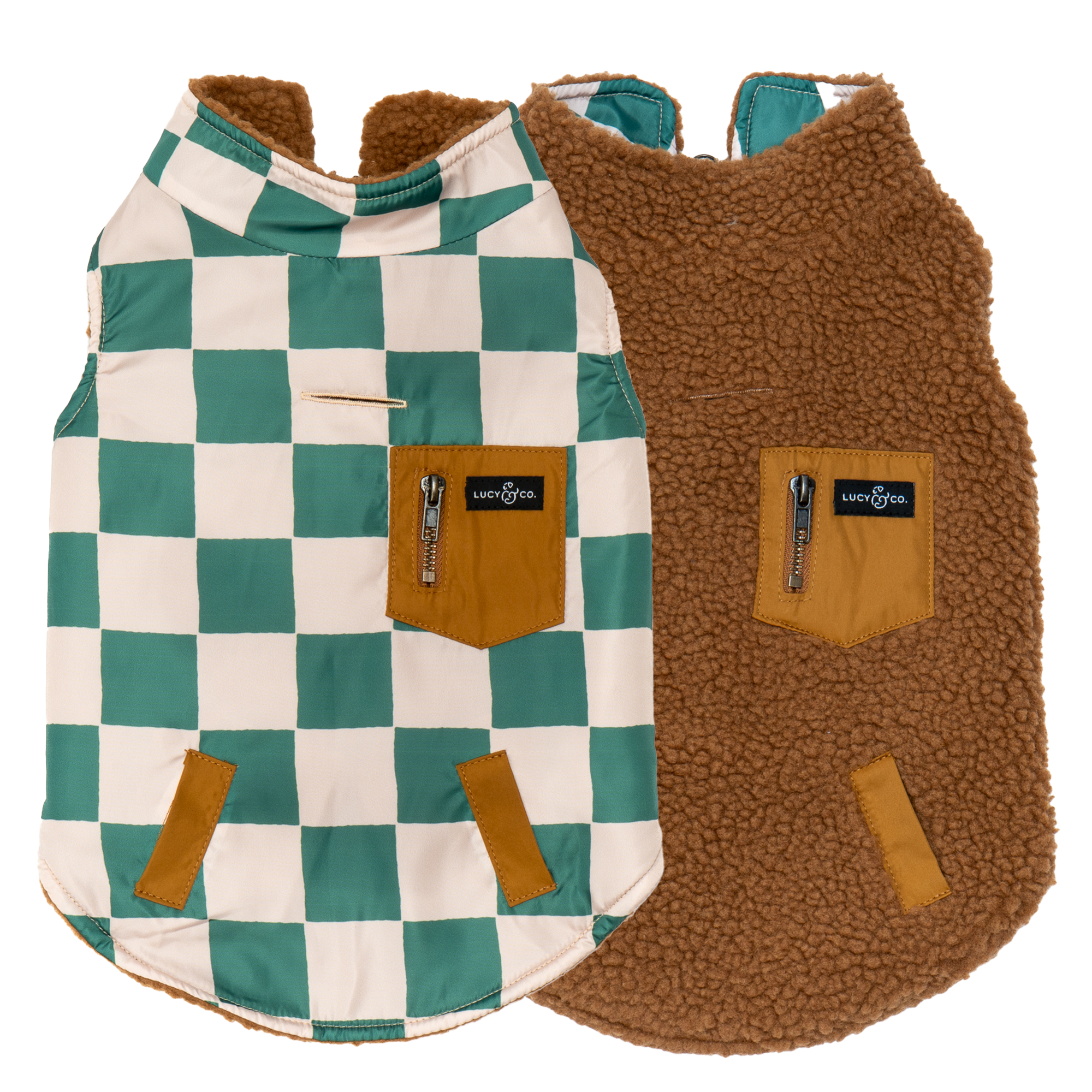 You're a Square Reversible Teddy Dog Vest