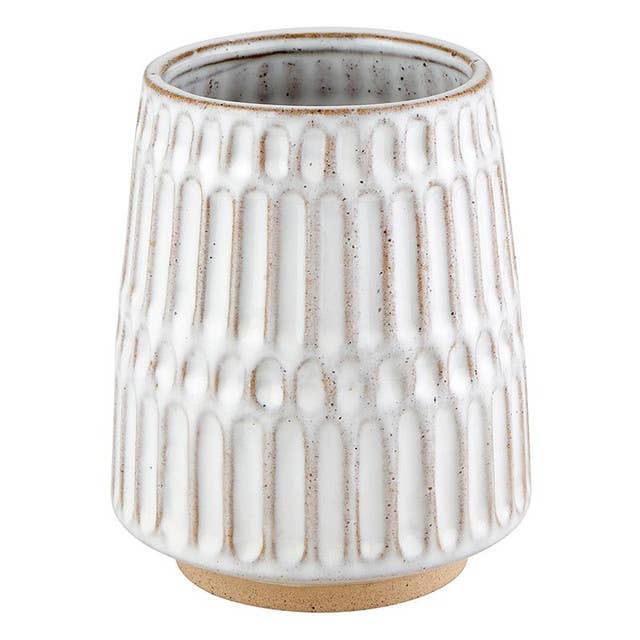 Stylish Round Porcelain Plant Pot