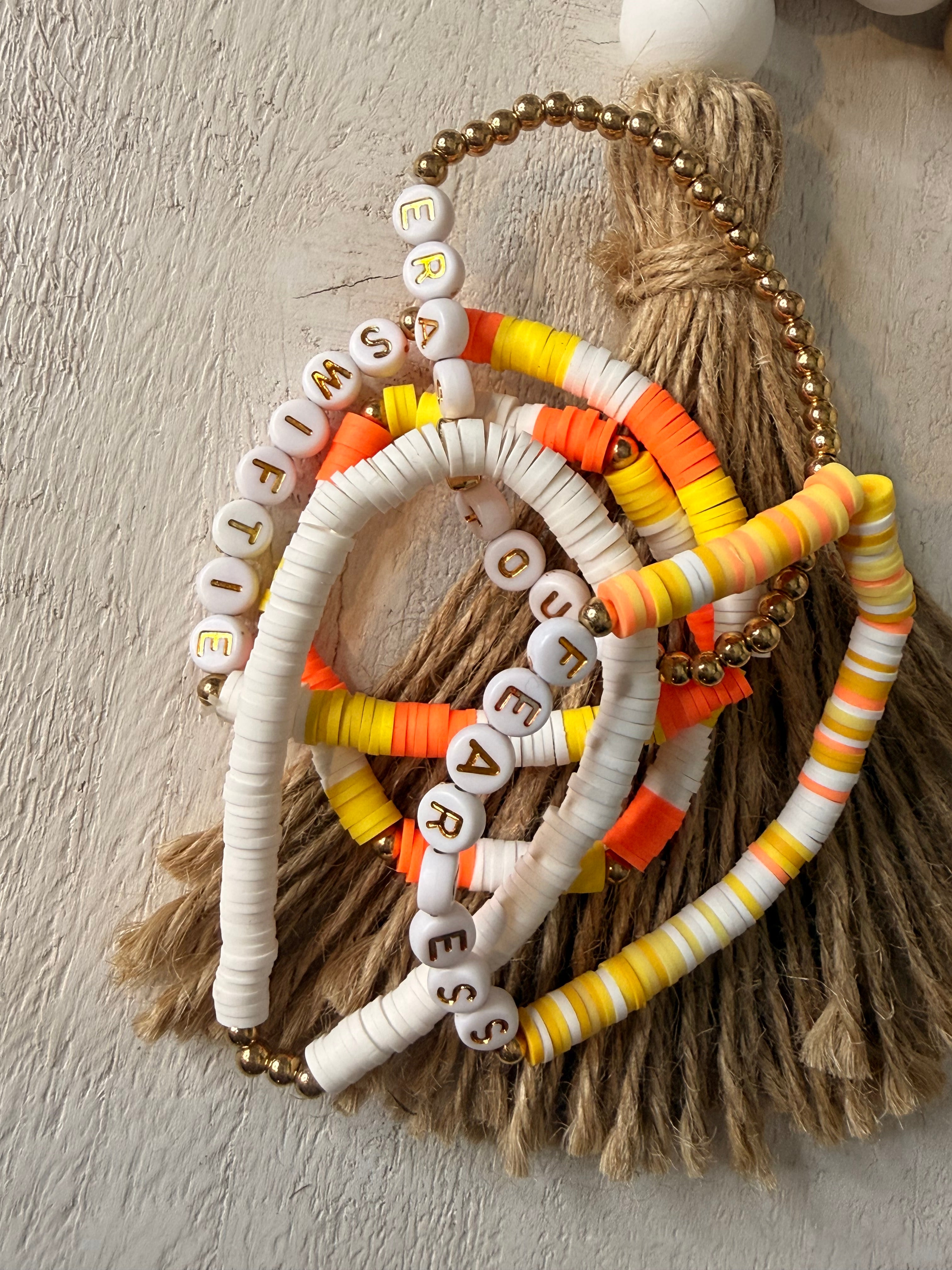 TS Stretch beaded Bracelet Sets