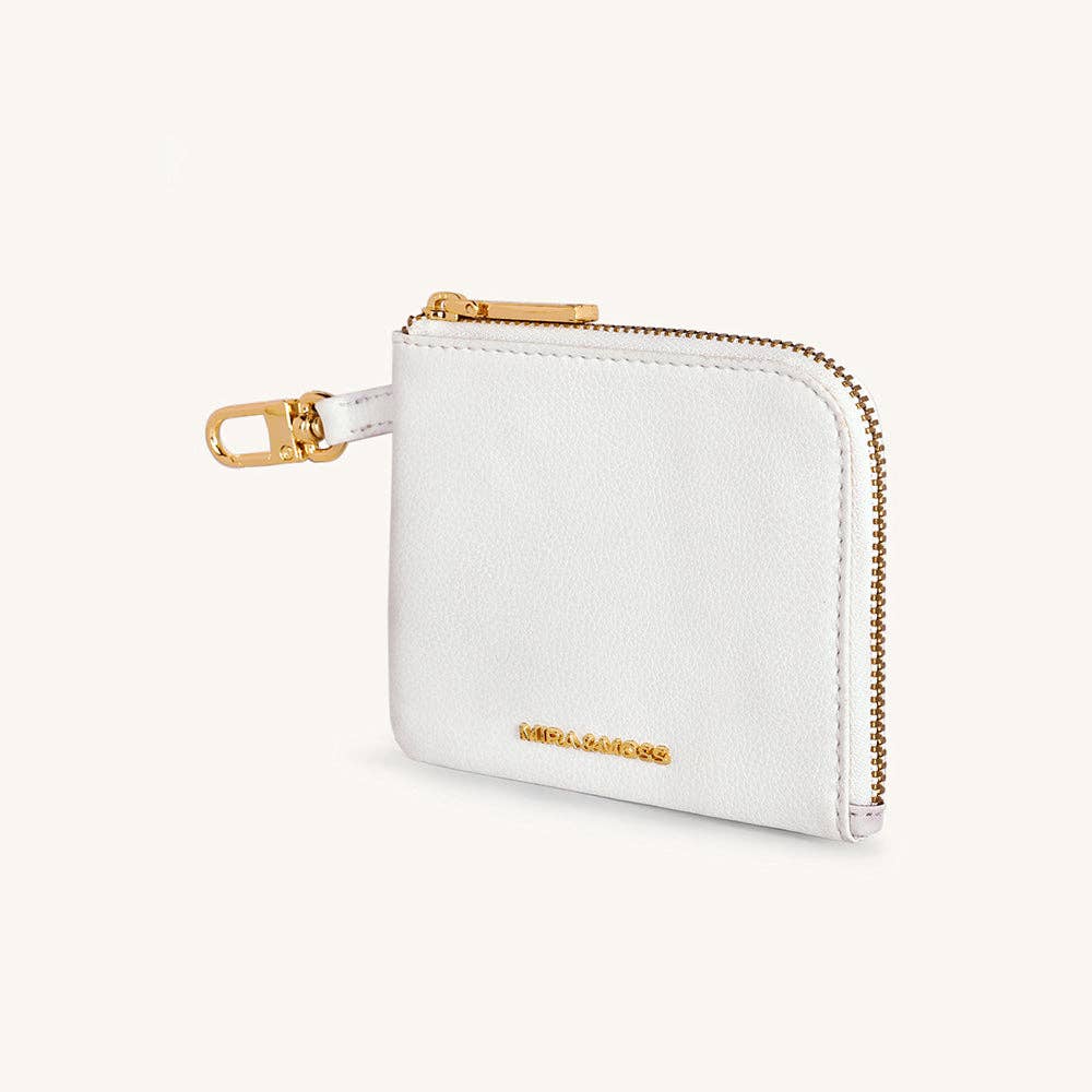 Mira & Moss Nova Compact Wallet - Ivory