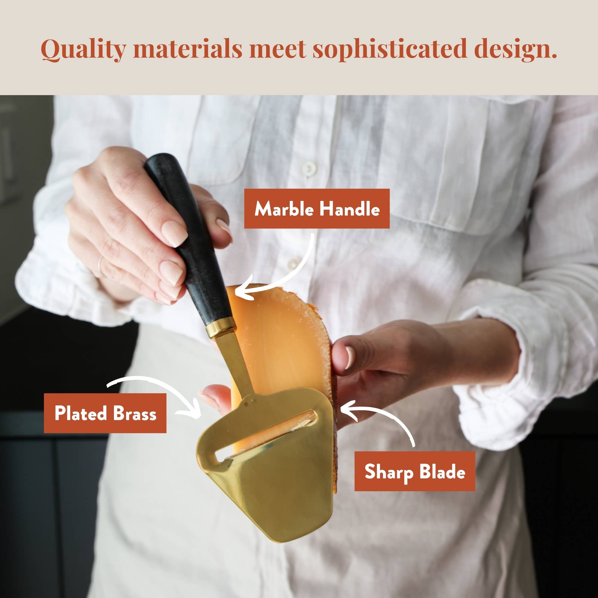 Marble Handheld Cheese Slicer | Cheese Plane