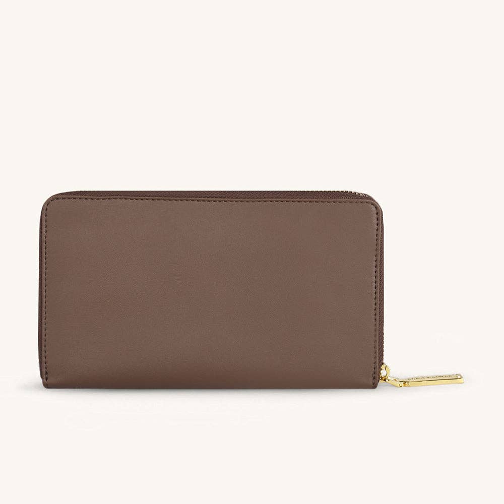 Mira & Moss Corrine Long Wallet - Chocolate Latte