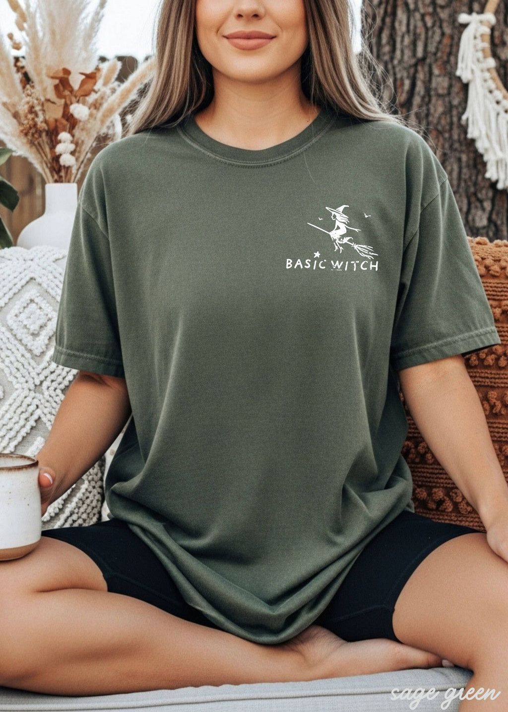 Pocket Basic Witch Graphic Tee