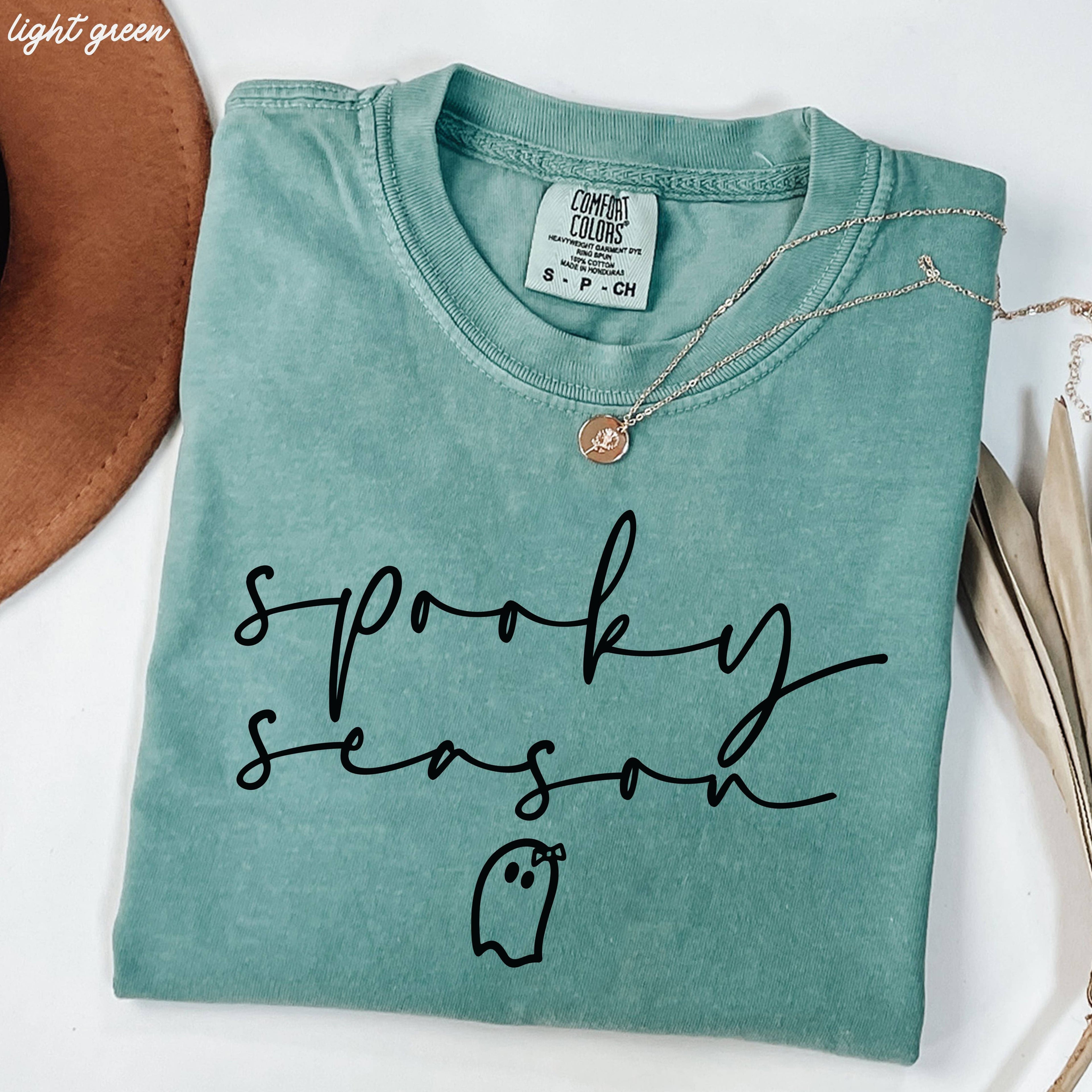 Spooky Season Ghost Graphic Tee