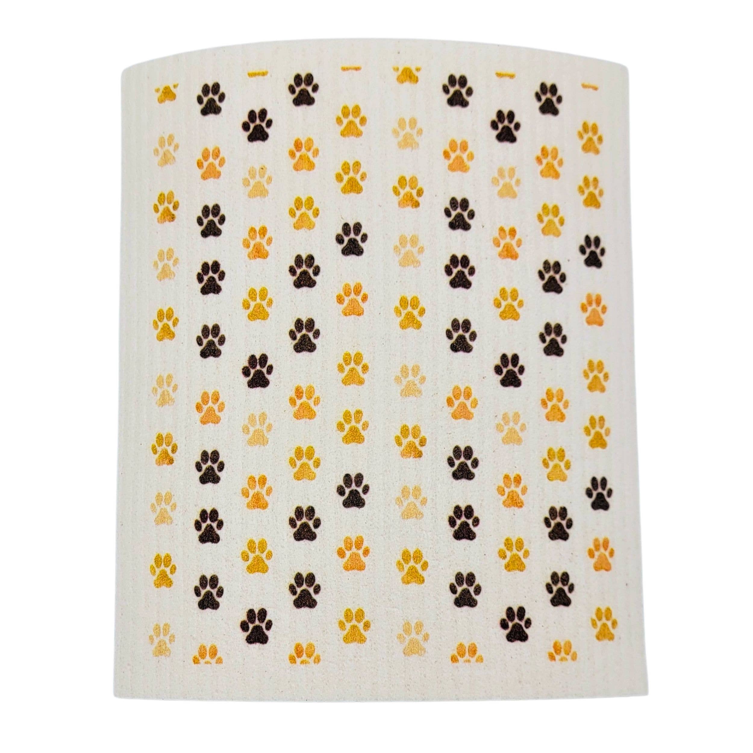 Dirty Dog Paws Fun Swedish Dishcloths - Kitchen Towels