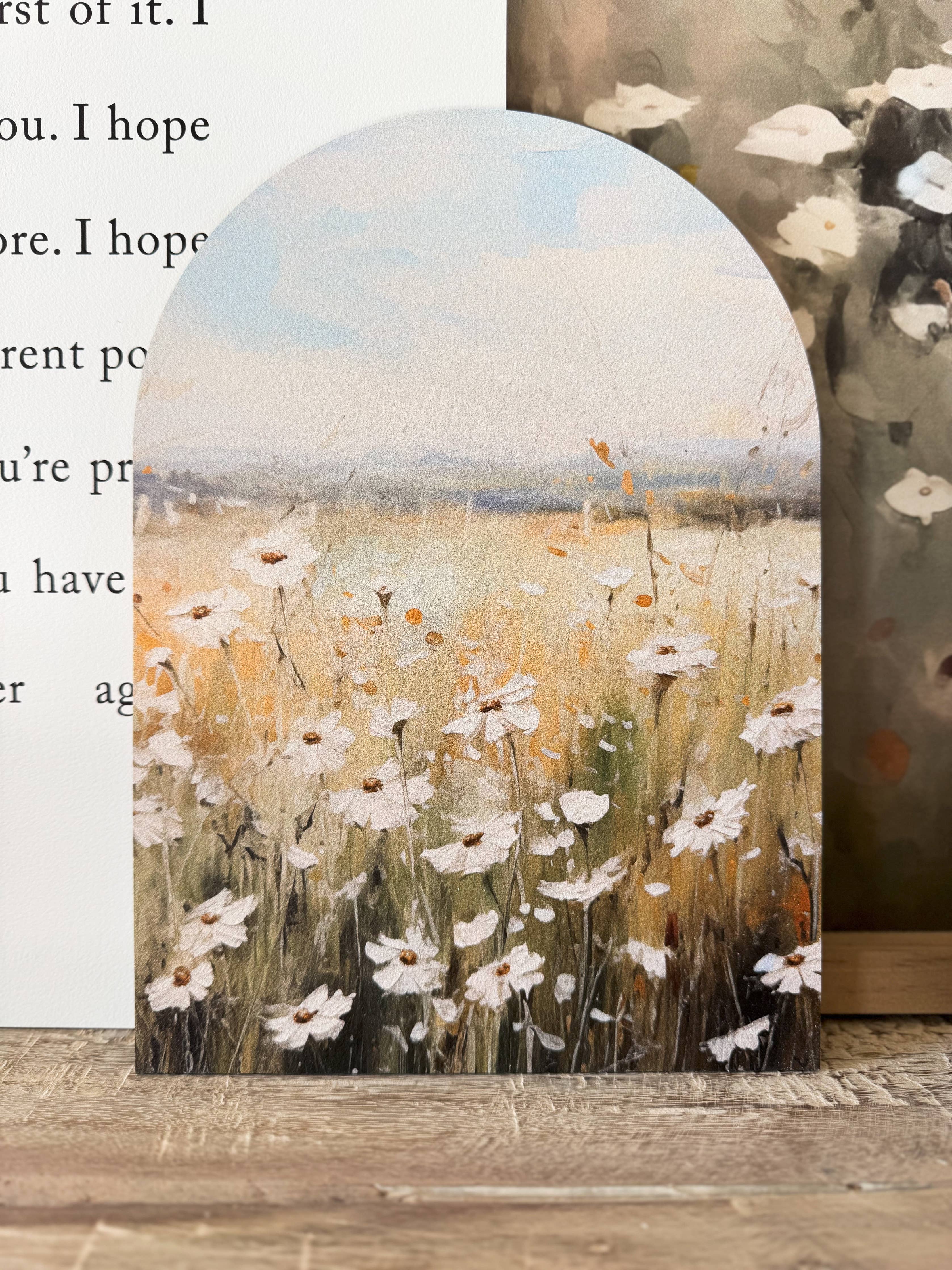 Cora Wood Arch | Spring Print