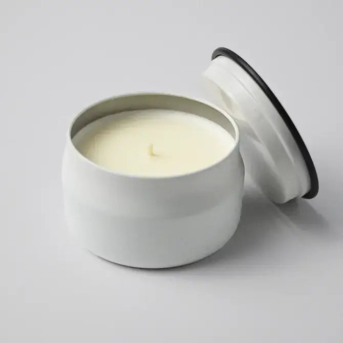 3.75 oz Traveler Tin Candle: Lemon Macaroon