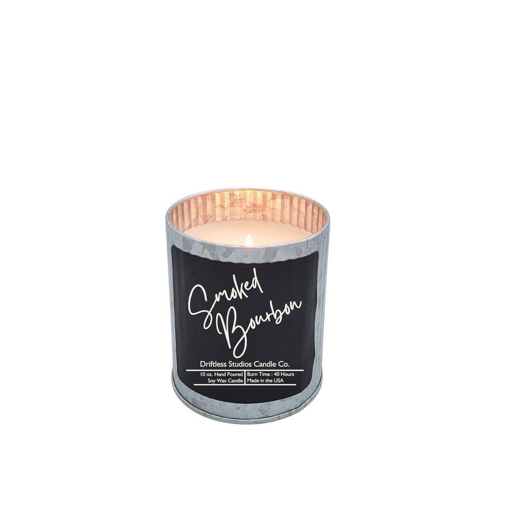 Smoked Bourbon Rustic Soy Wax Candles With Masculine Scent
