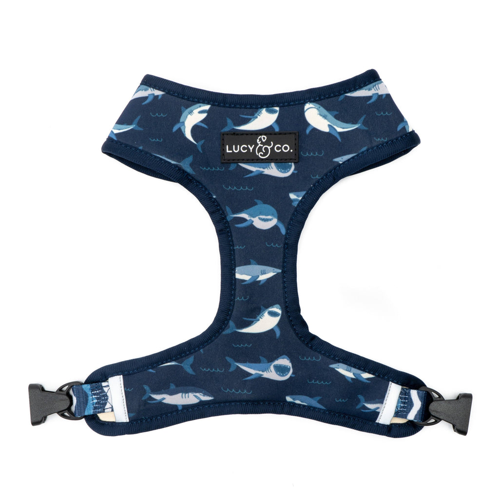 Shark Attack Reversible Dog Harness