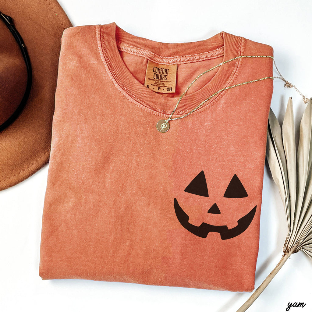 Jack-O-Lantern Face Tee Halloween