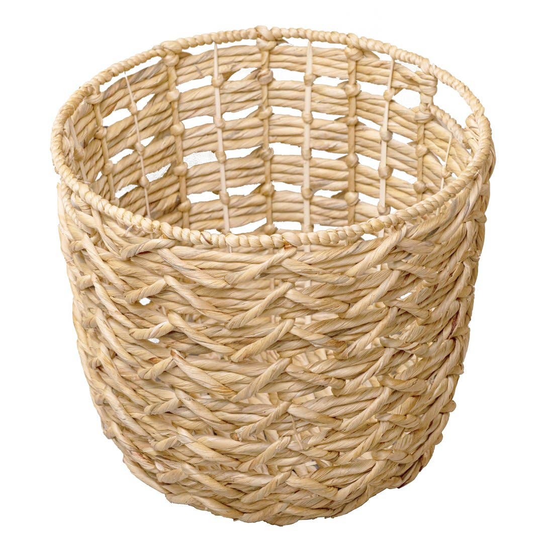 Water Hyacinth Storage Basket – Nursery & Home Organizer