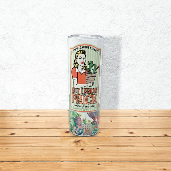 No Cactus Expert 20oz Skinny Tumbler