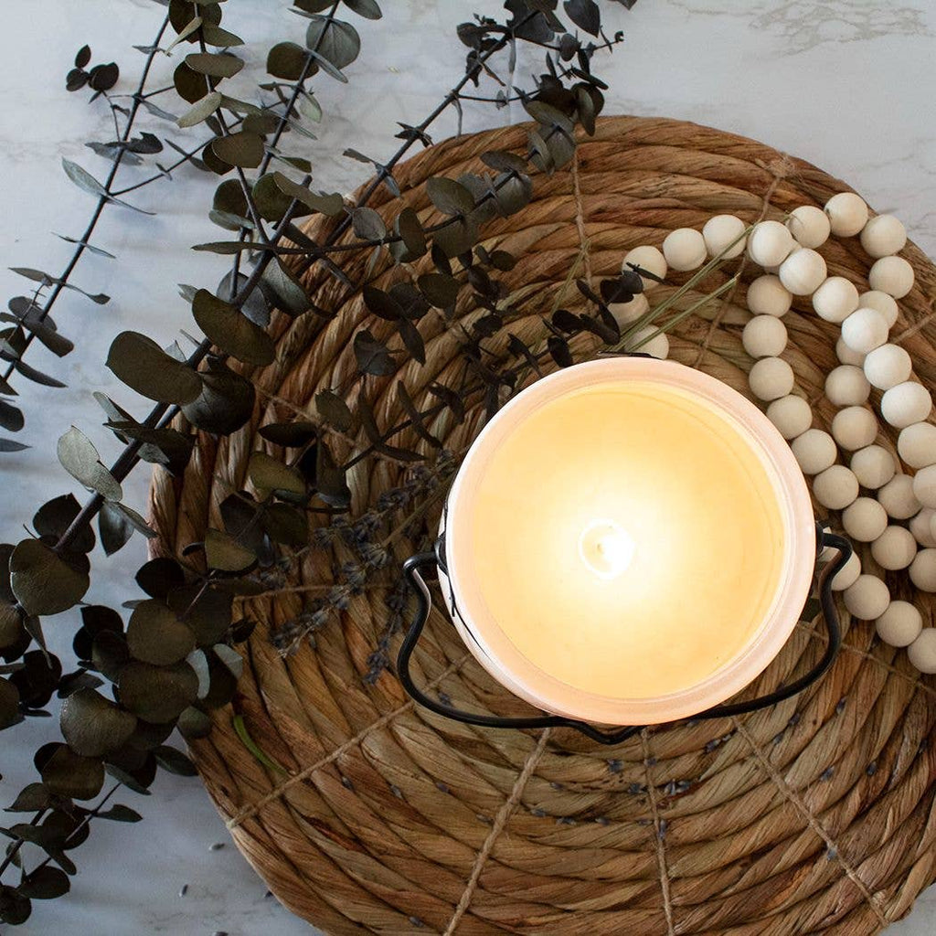 22 oz Butter Jar Candle: Berries & Cream