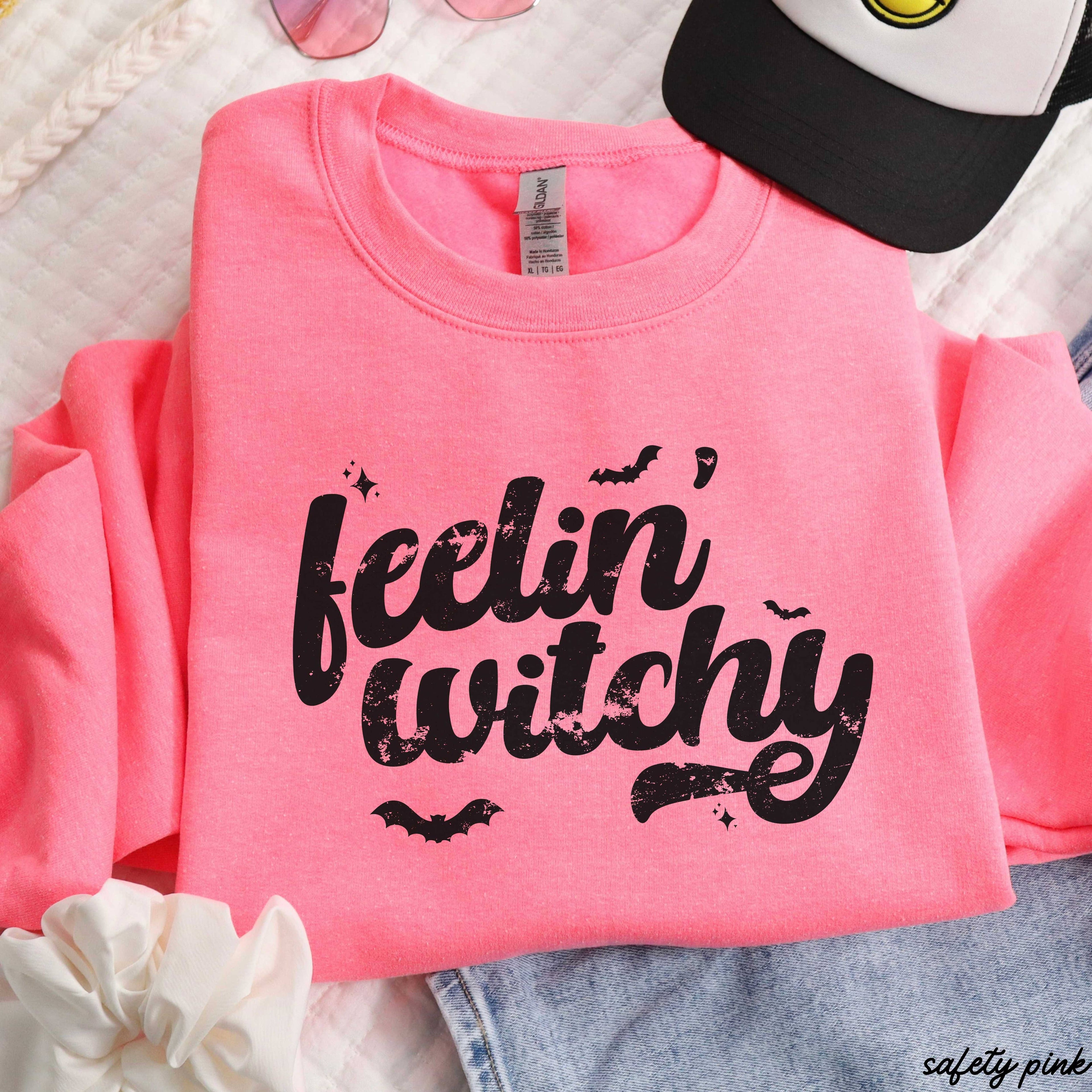 Feelin' Witchy Sweatshirt Halloween