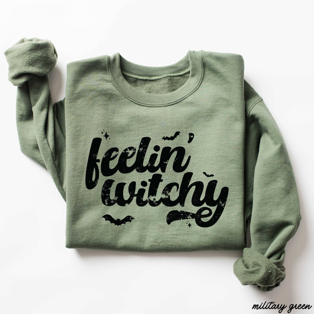 Feelin' Witchy Sweatshirt Halloween