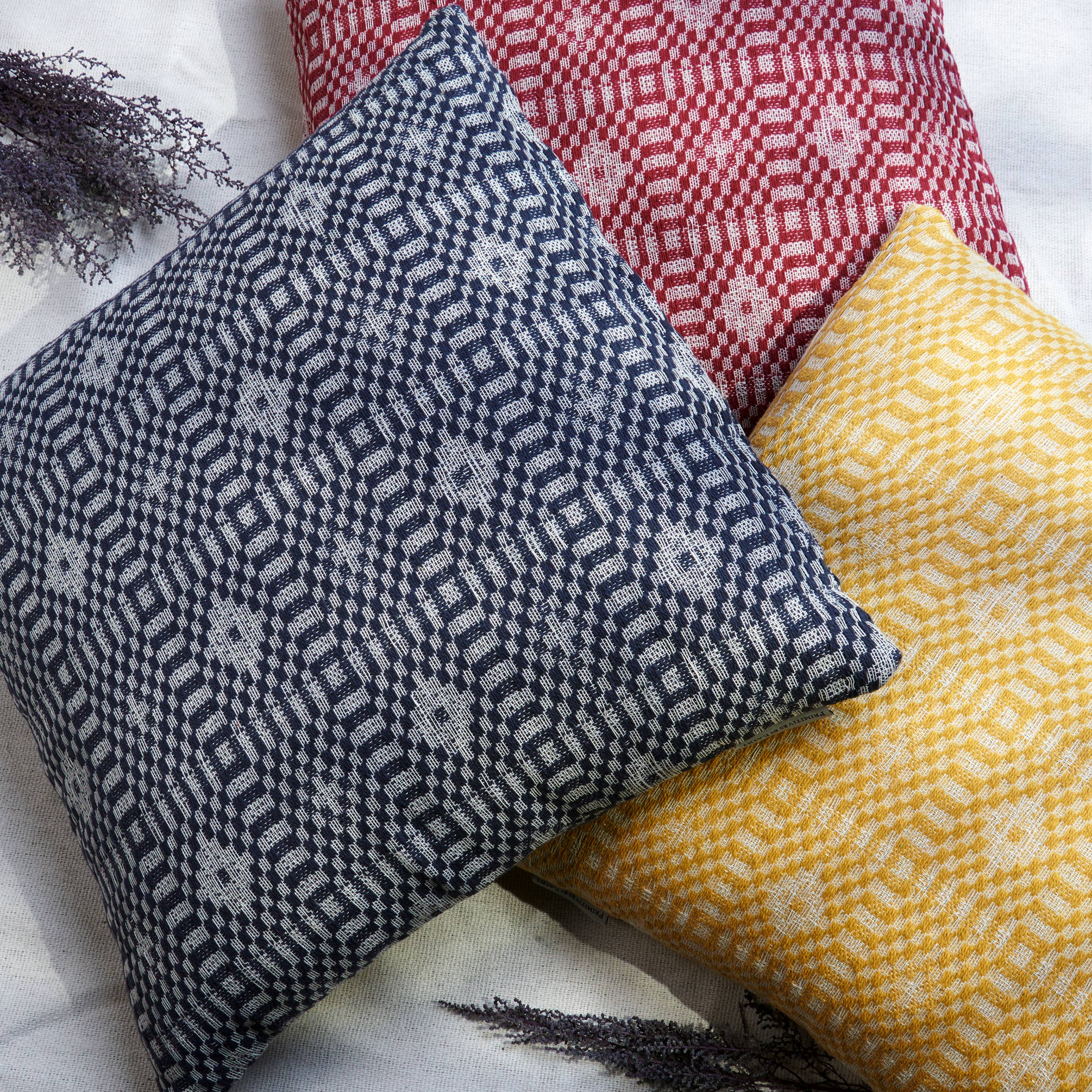 Gold Diamond Pillow