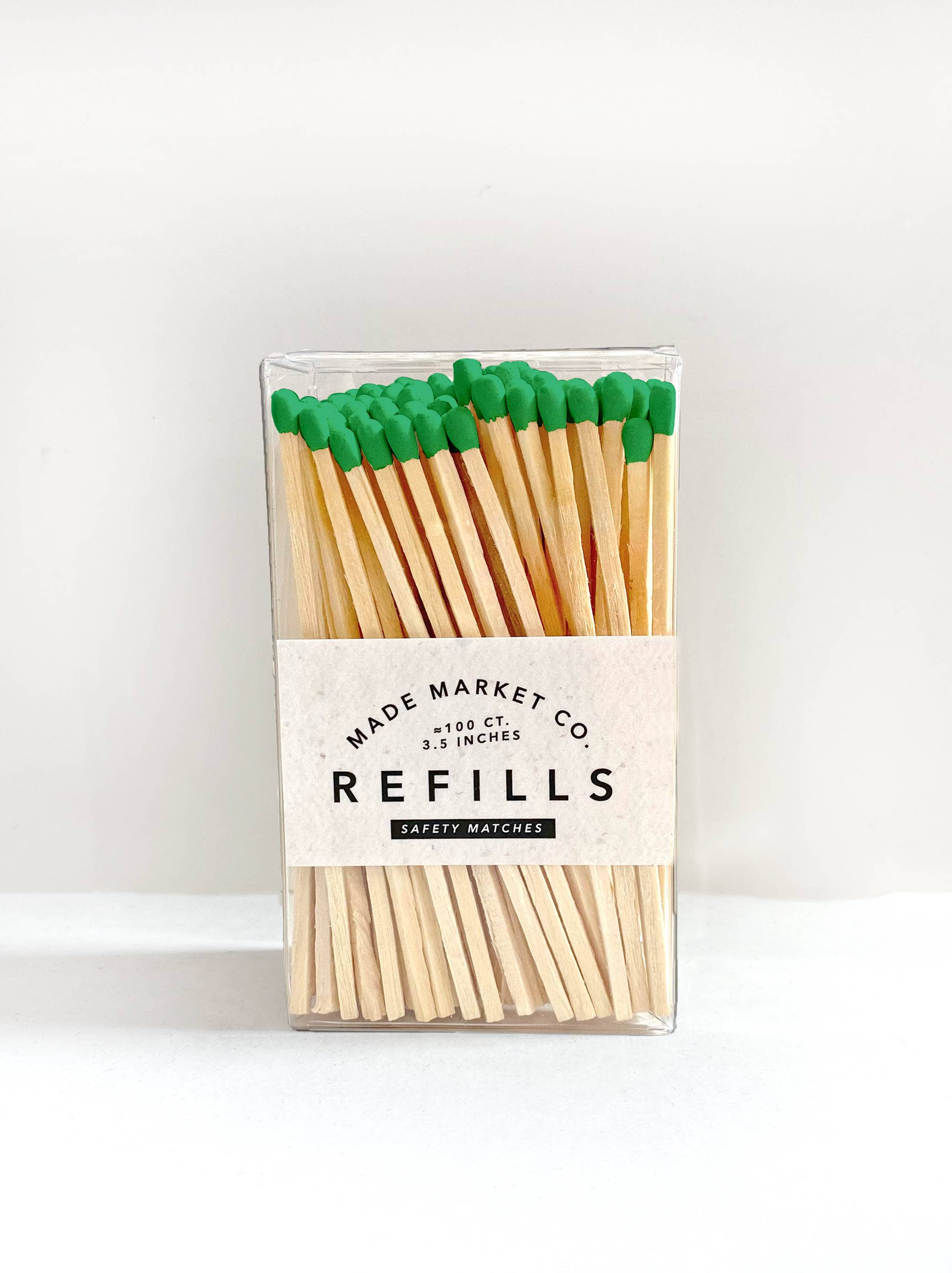 Refills of Wooden Safety Matches Cottage Style - ALL COLORS