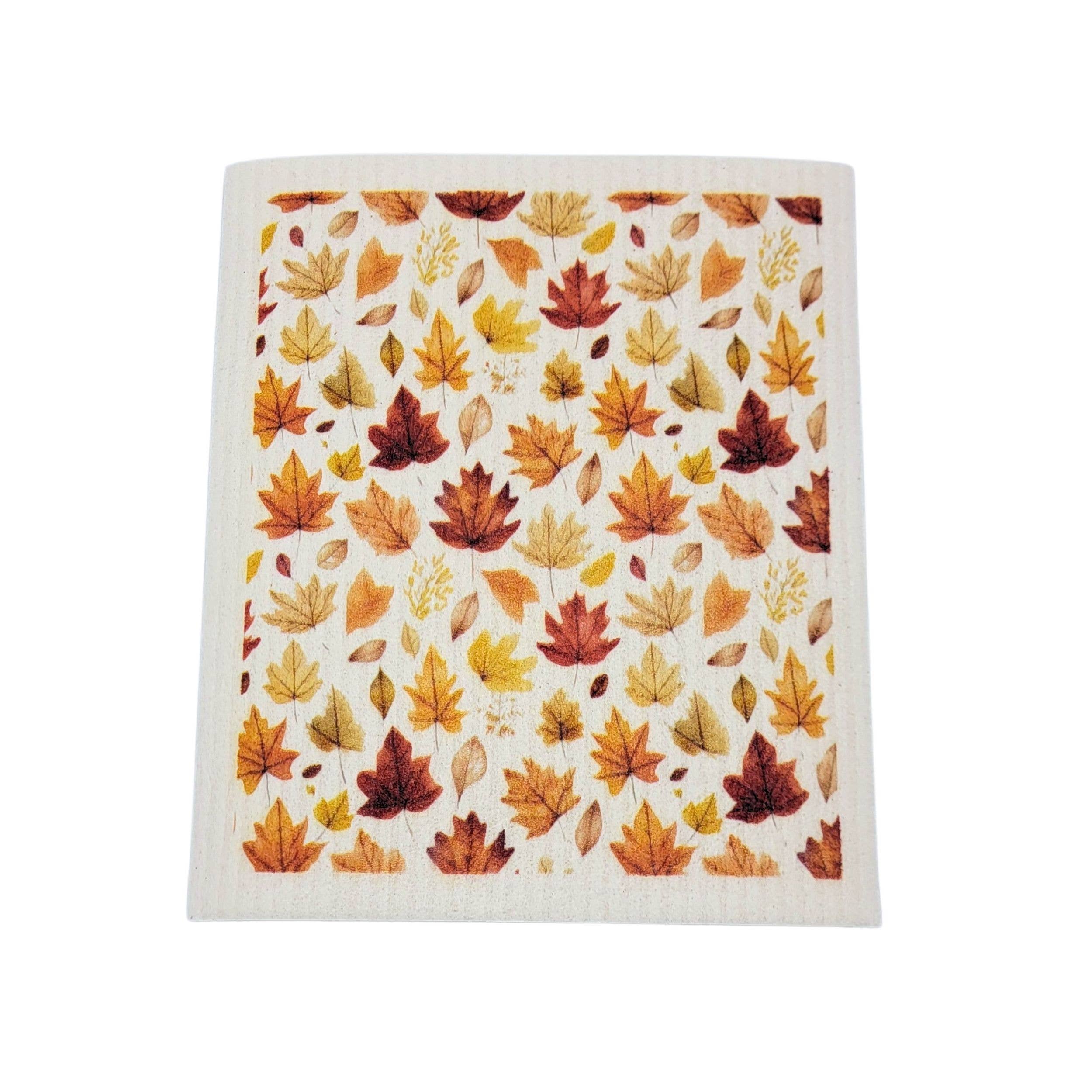 Fall Leaves Swedish Dishcloths