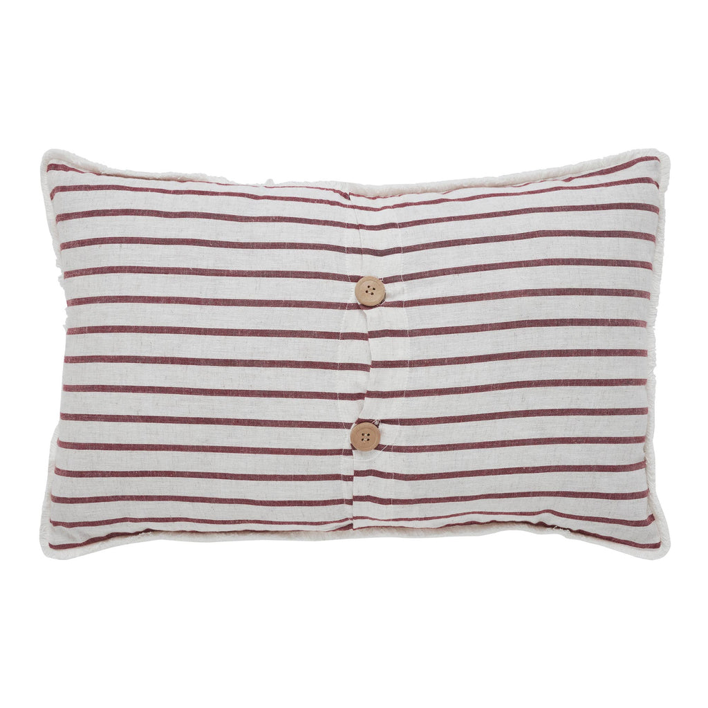 Celebration Americana Star Applique Pillow 14x22