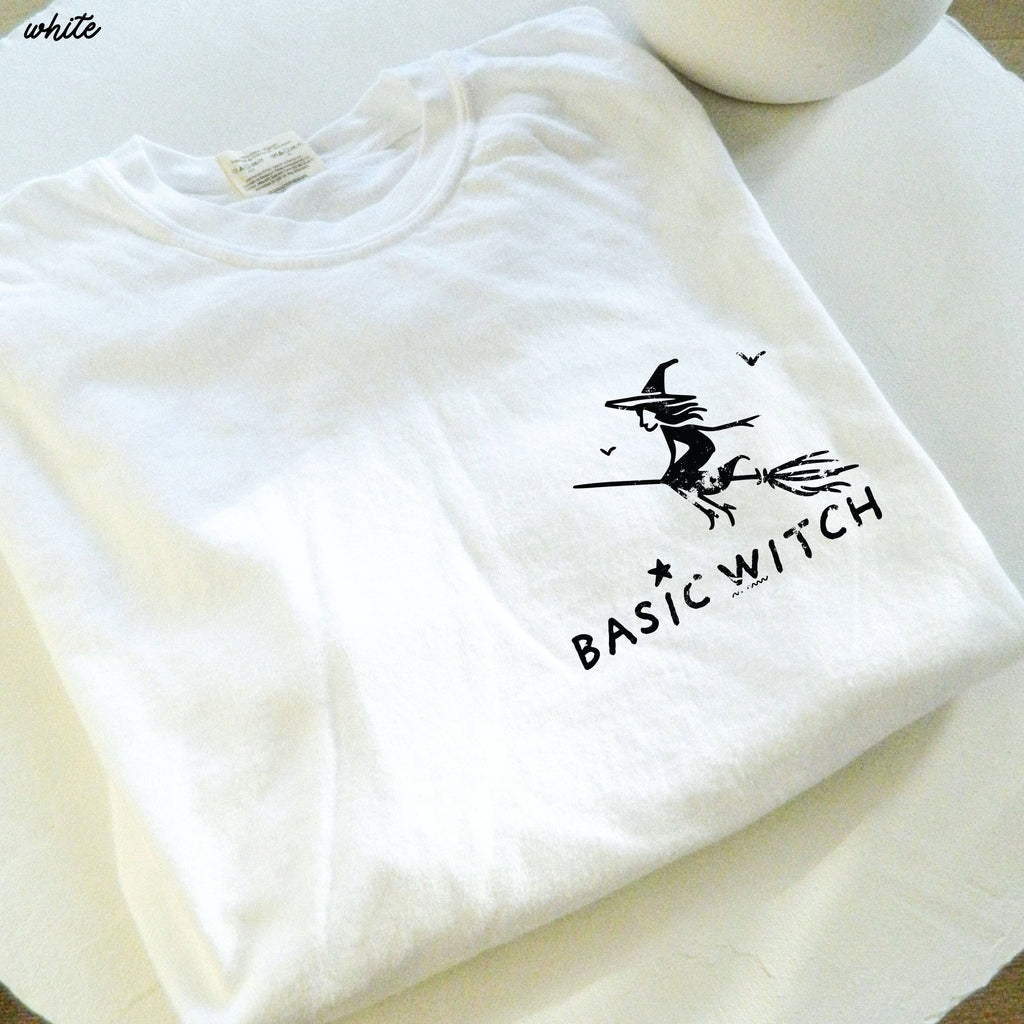 Pocket Basic Witch Graphic Tee