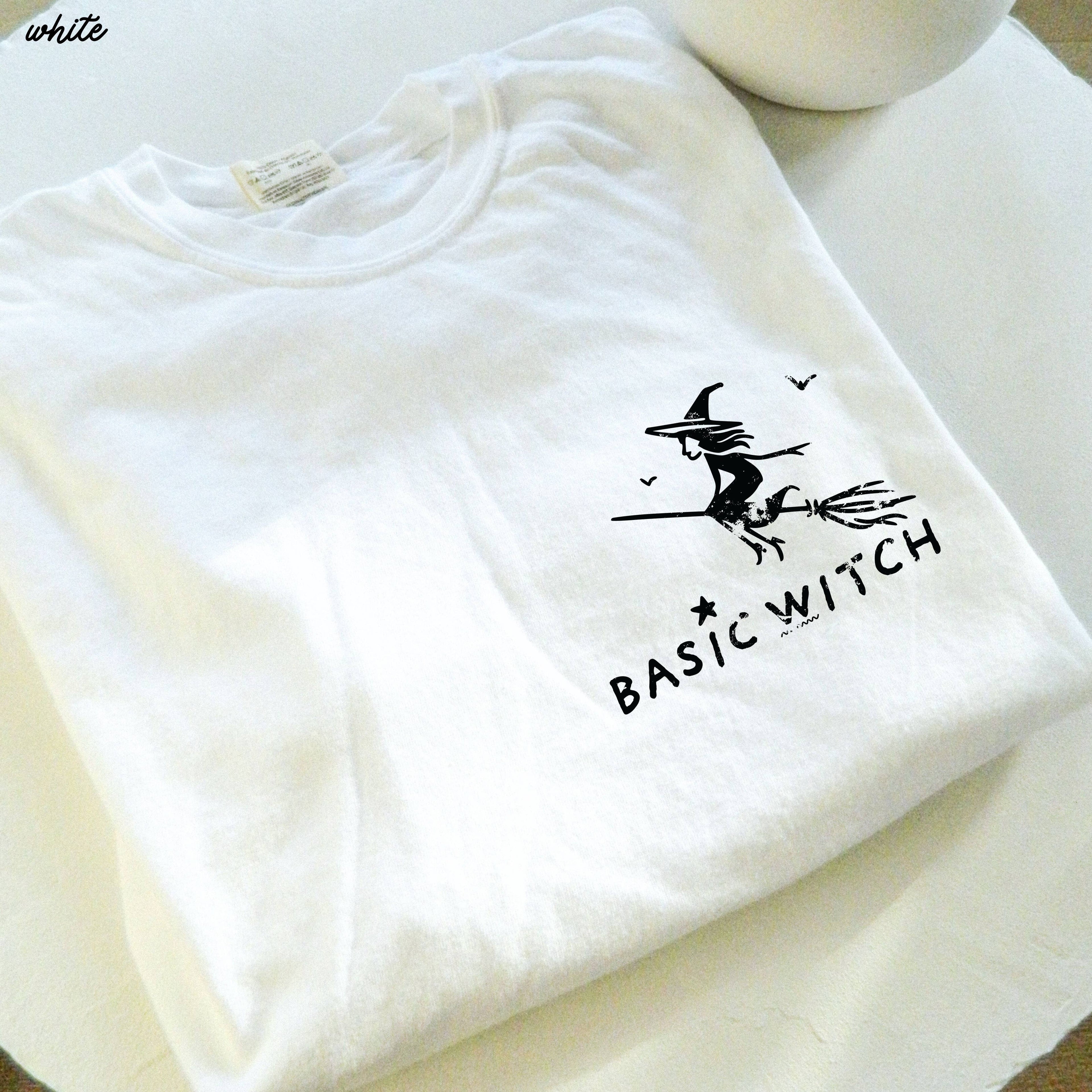 Pocket Basic Witch Graphic Tee