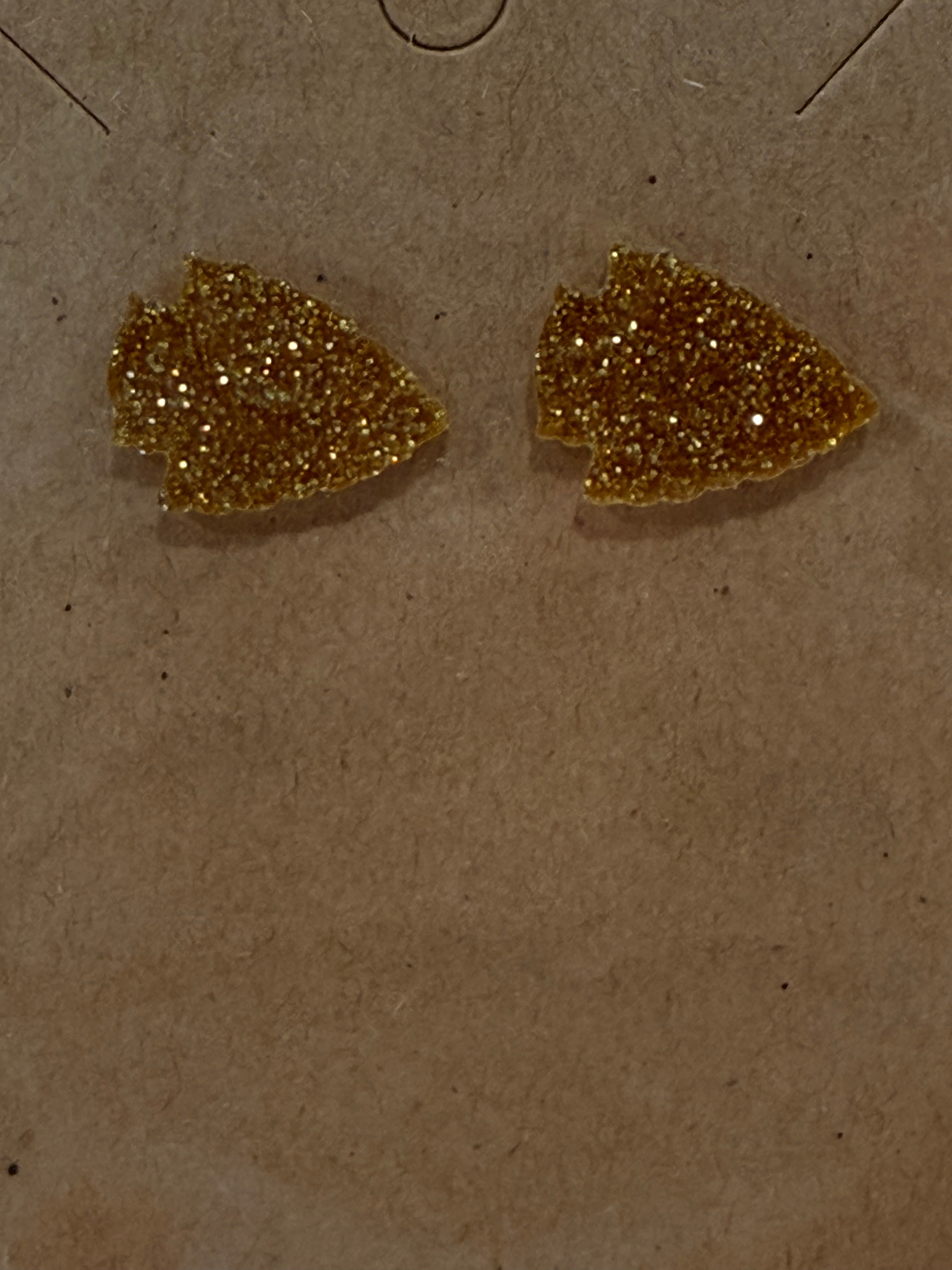 Arrowhead Acrylic Stud Earrings