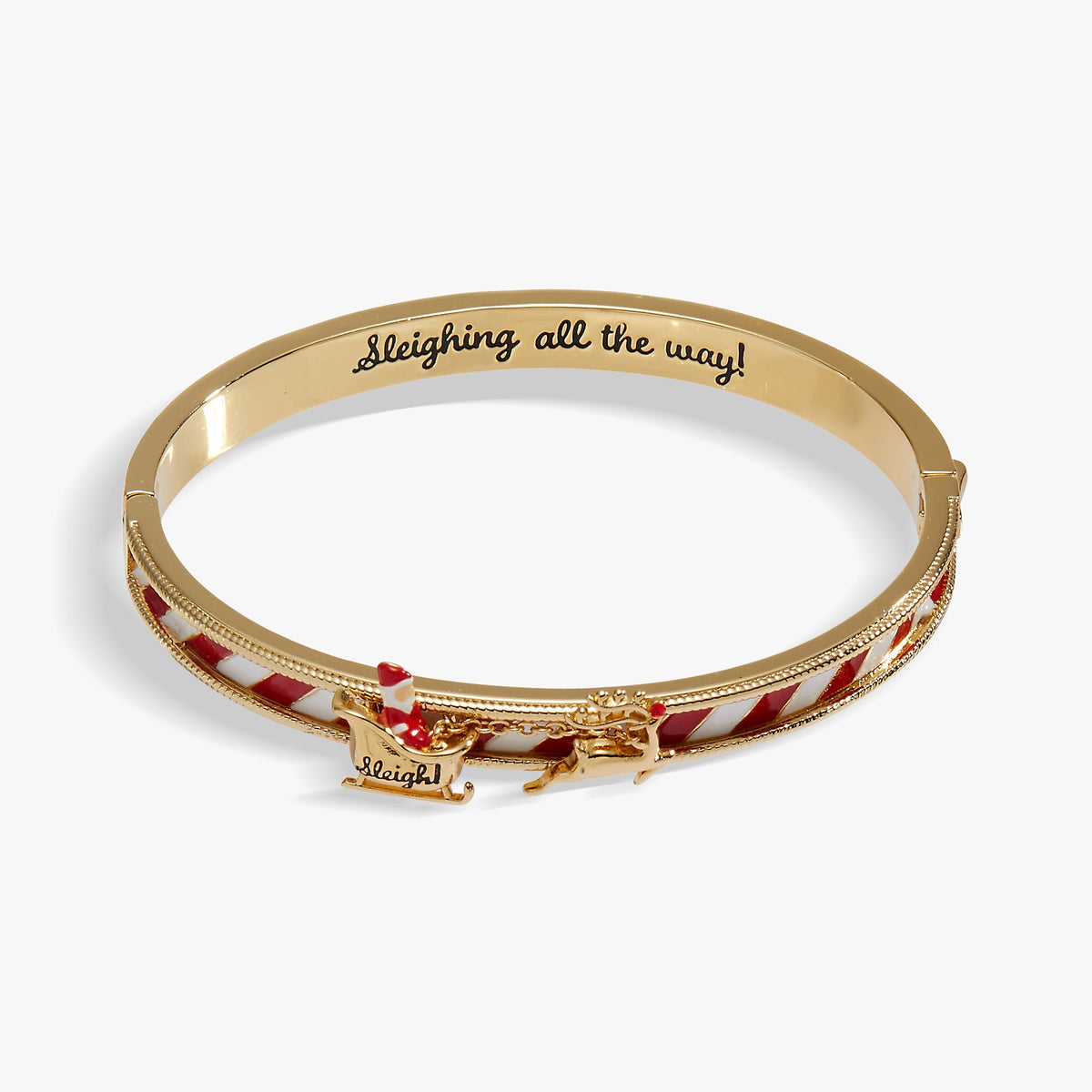 'Sleighing All The Way' Santa Fidget Bangle