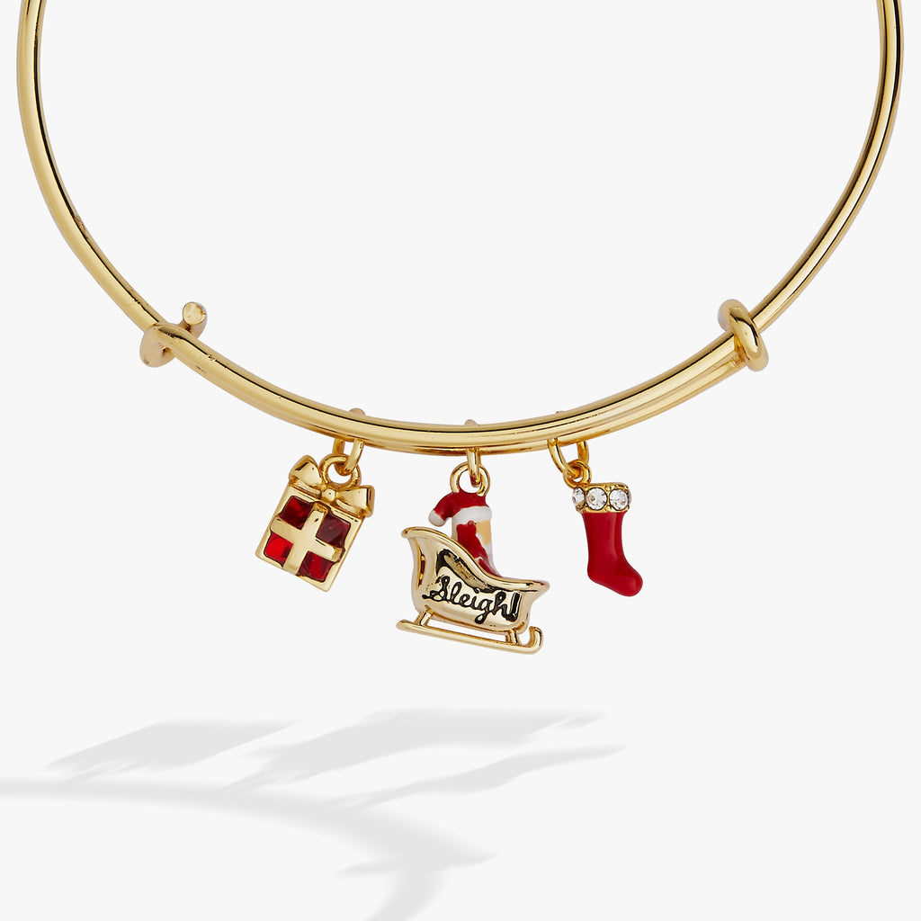 'Sleigh' Santa Slay Multi-Charm Bangle