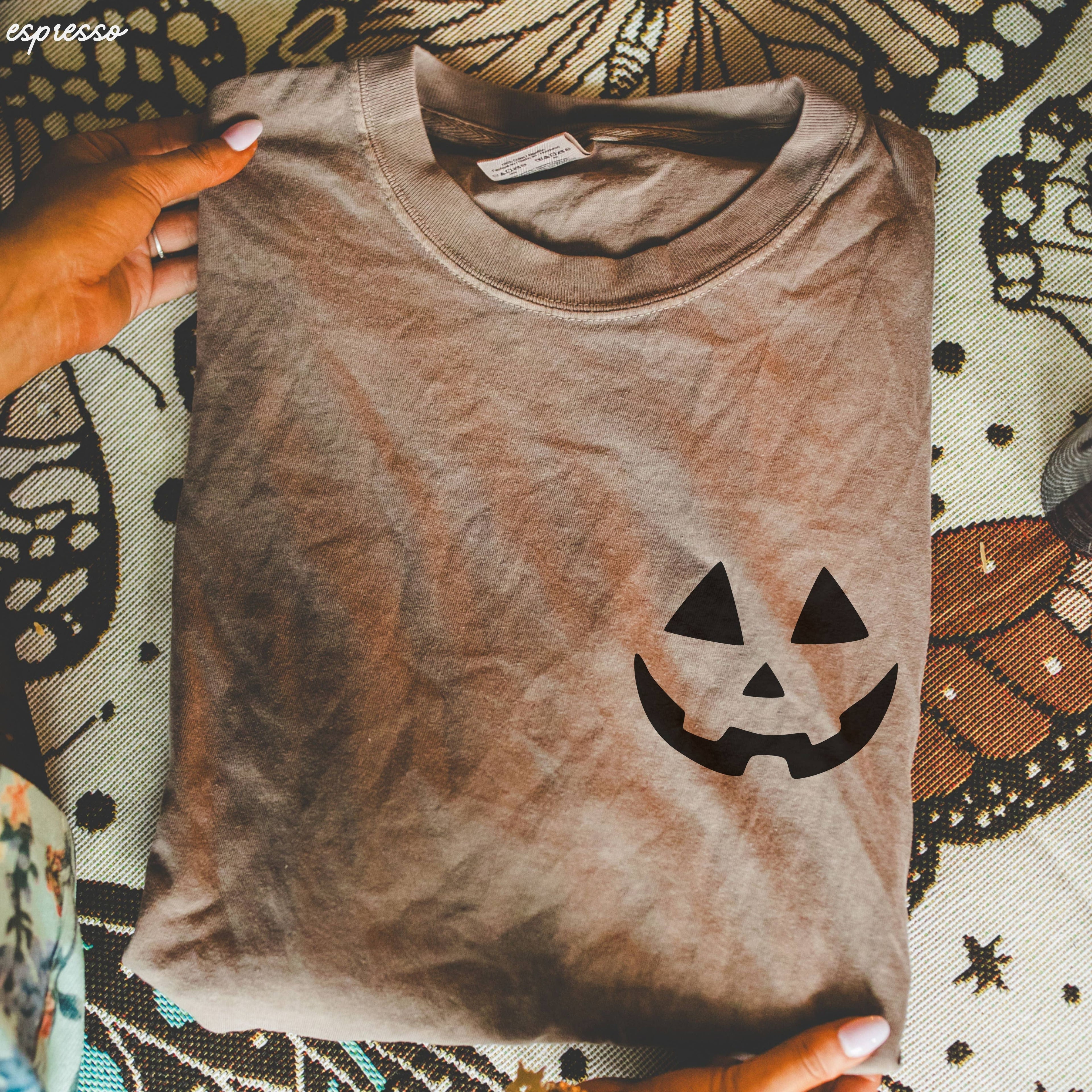 Jack-O-Lantern Face Tee Halloween