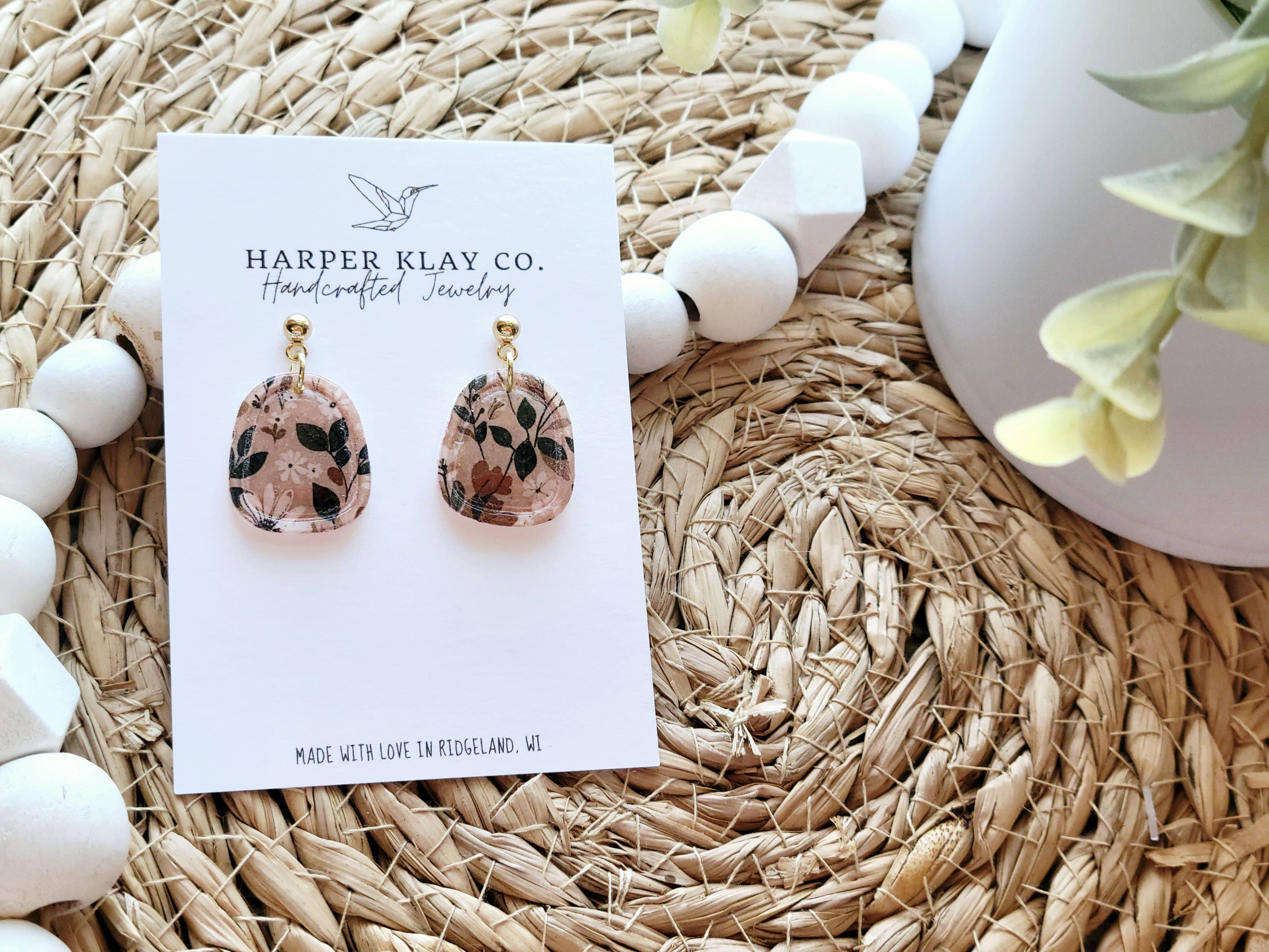 The Nicole Set- Polymer Clay Dangle Earrings