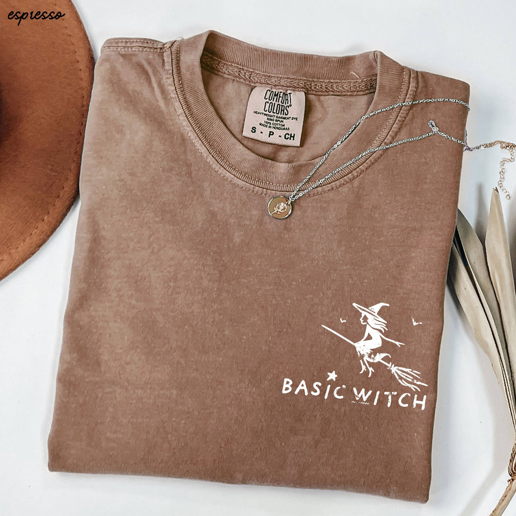 Pocket Basic Witch Graphic Tee
