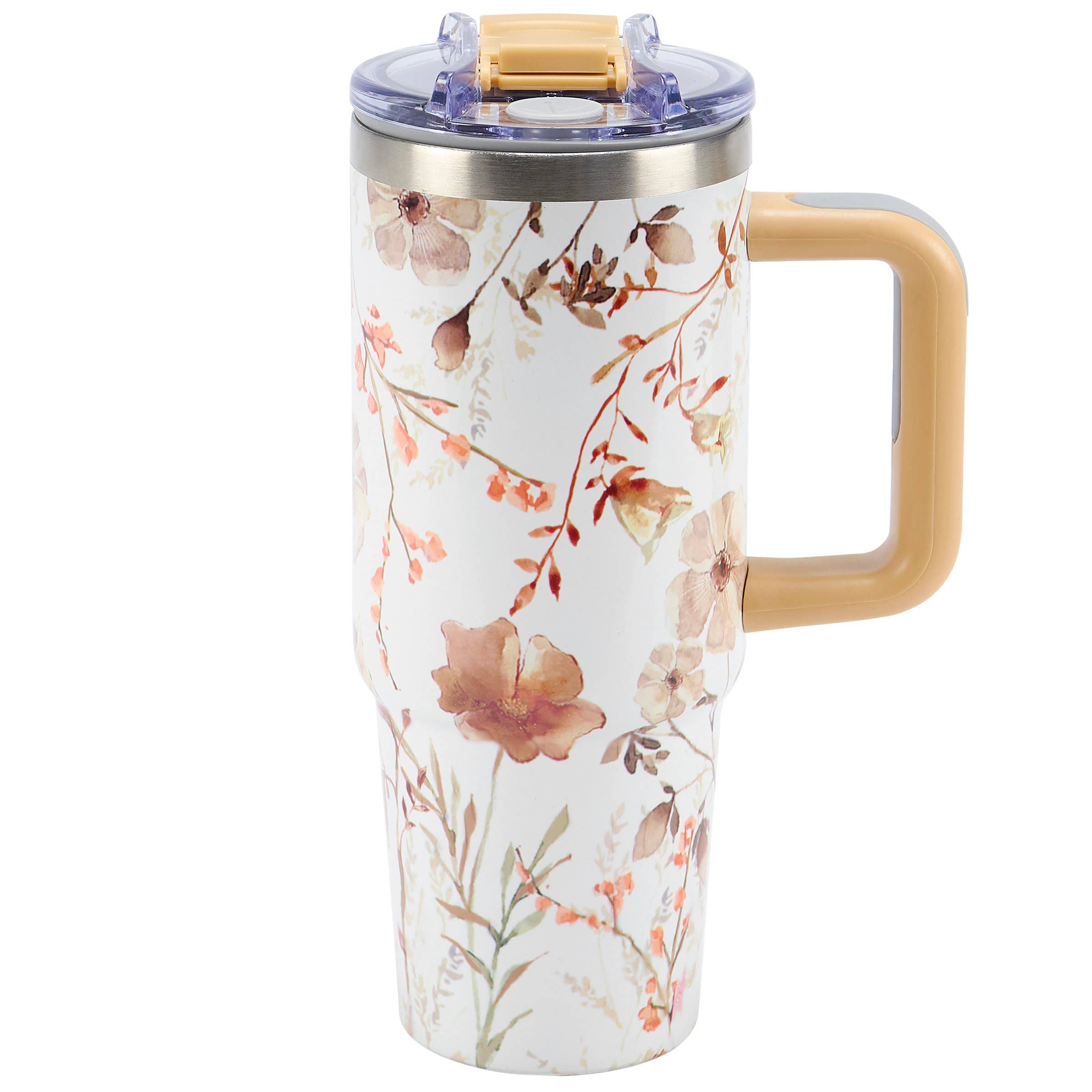Medium Cottage Garden Travel Mug