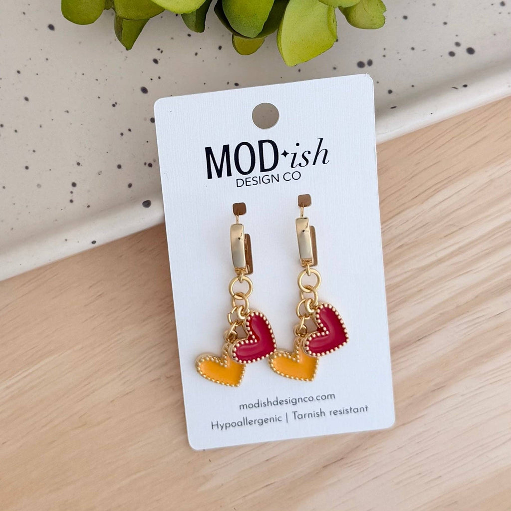 Kansas City Love Earrings - Chiefs