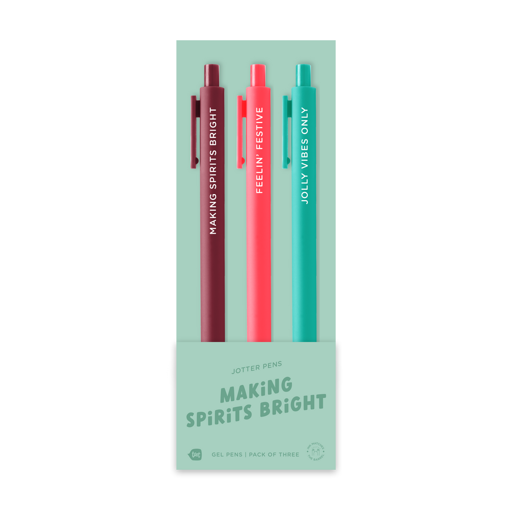 NEW! Seasonal Jotter Pen Sets