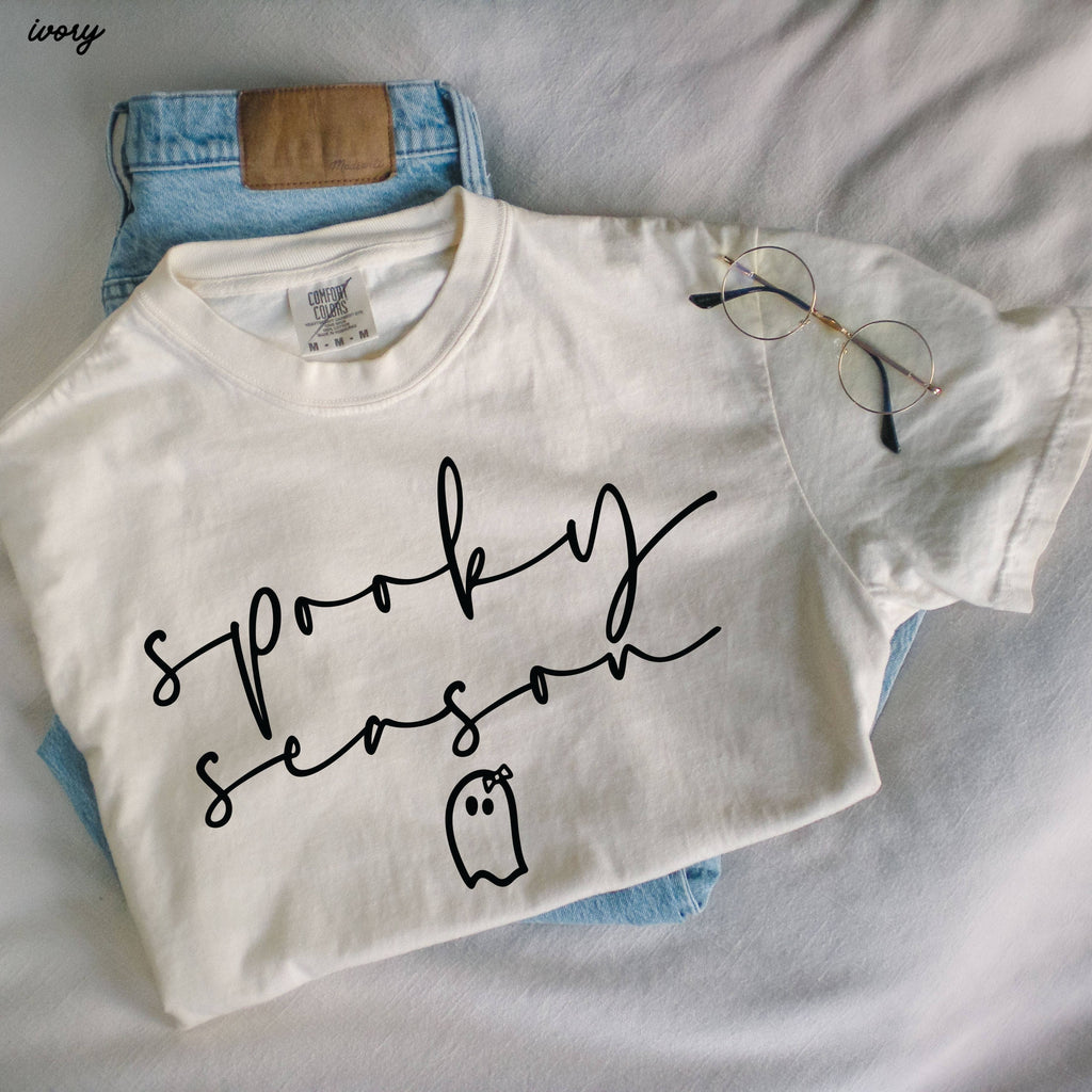 Spooky Season Ghost Graphic Tee