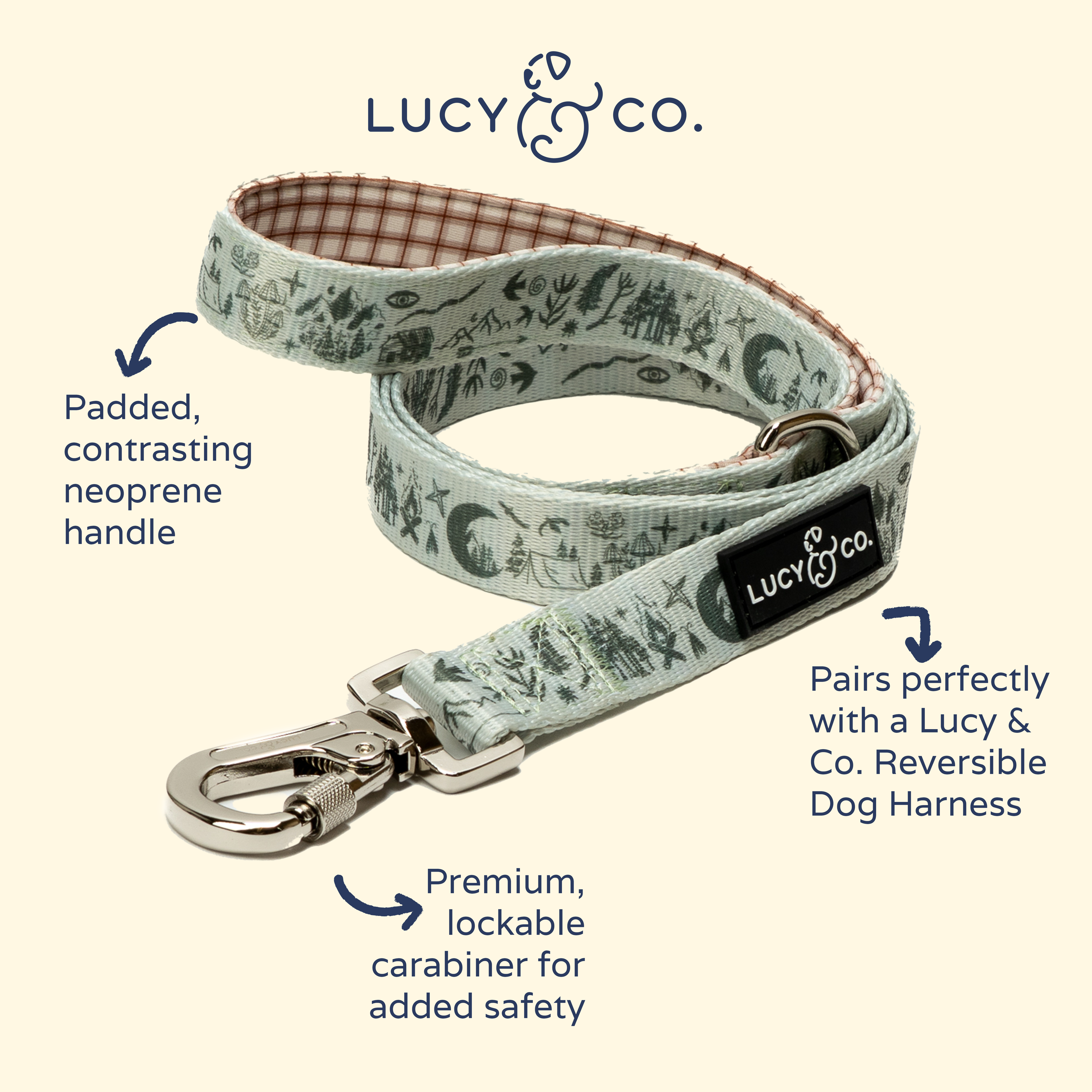 Camp Out Dog Leash