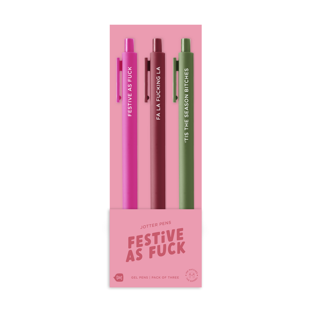 NEW! Seasonal Jotter Pen Sets