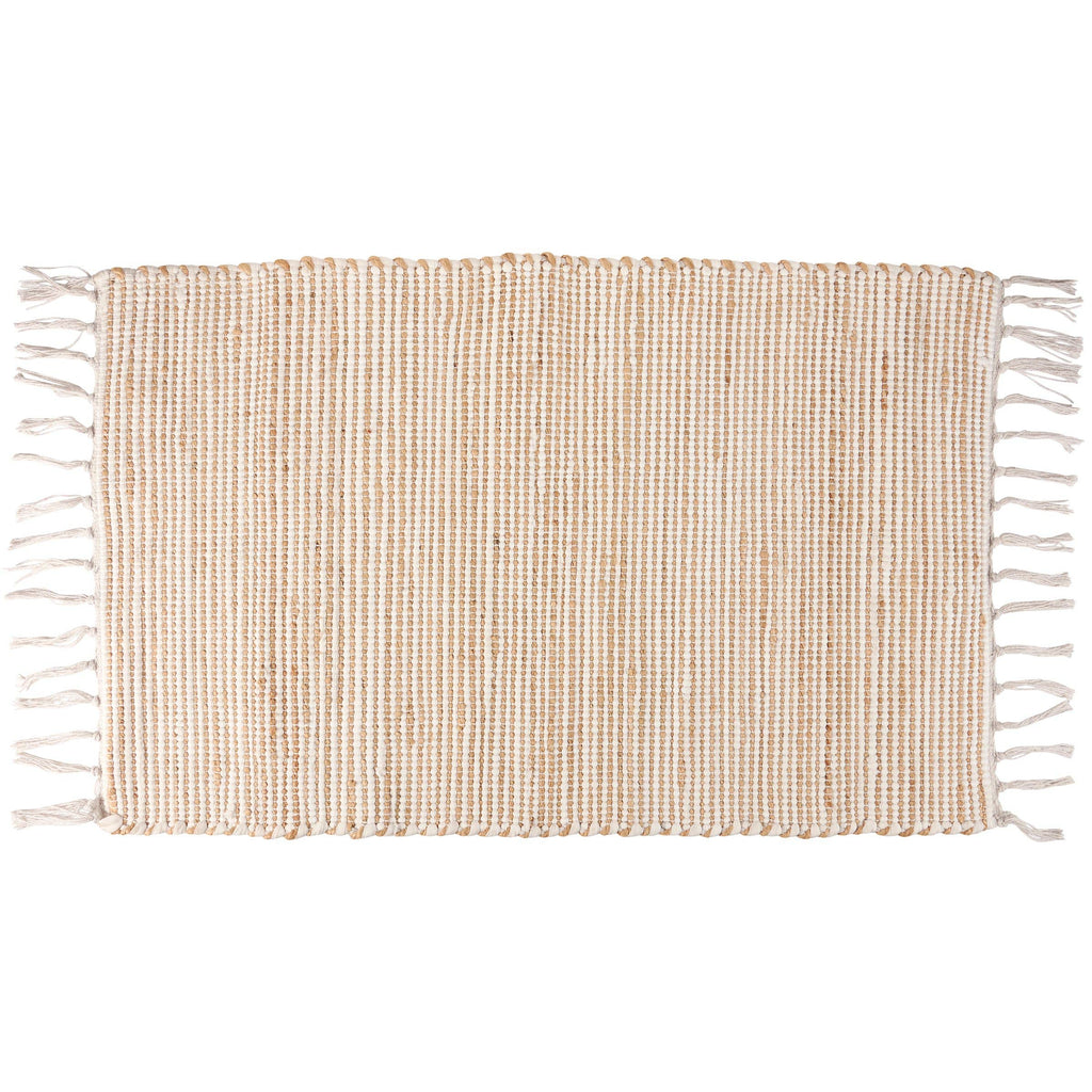 Cream Woven Rug