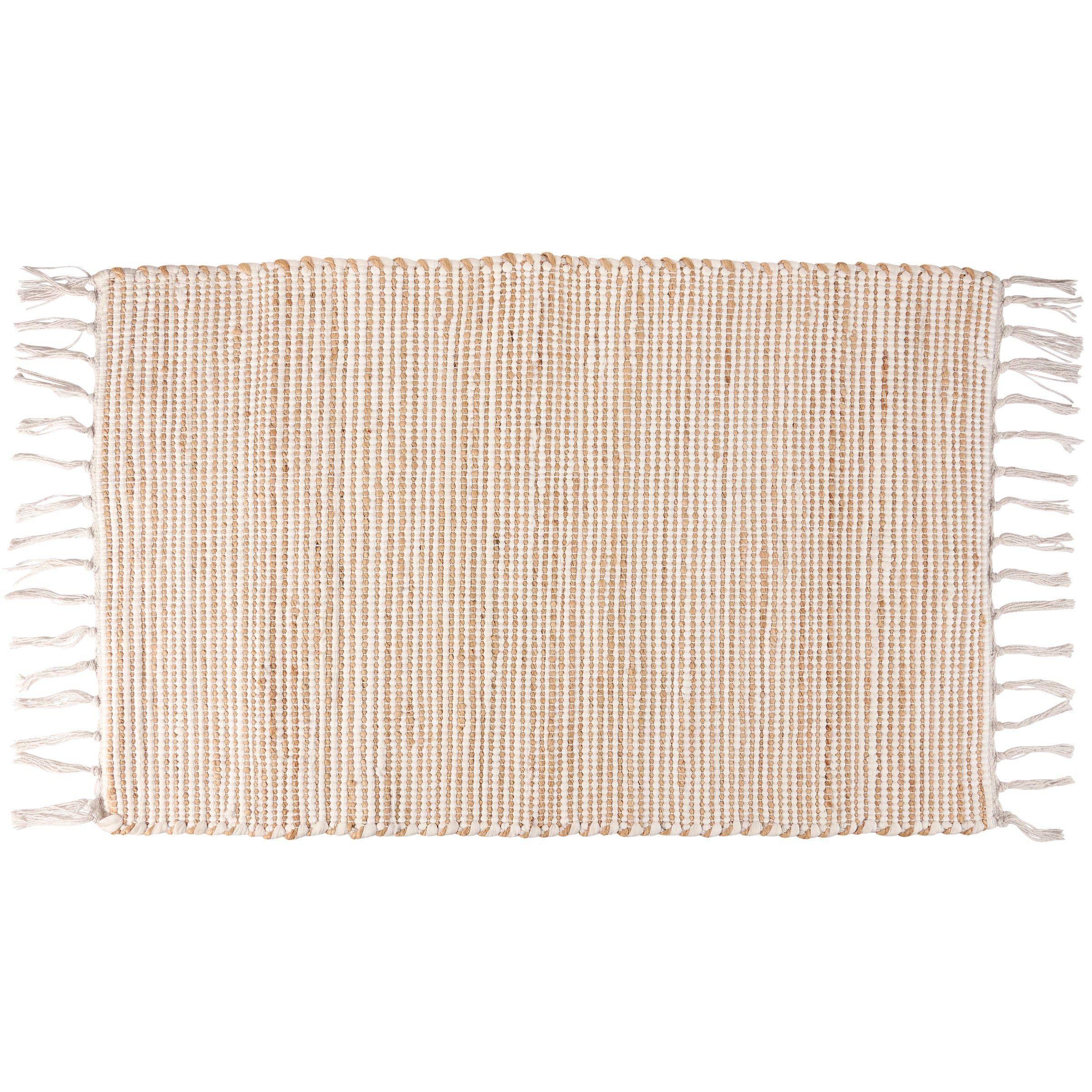 Cream Woven Rug