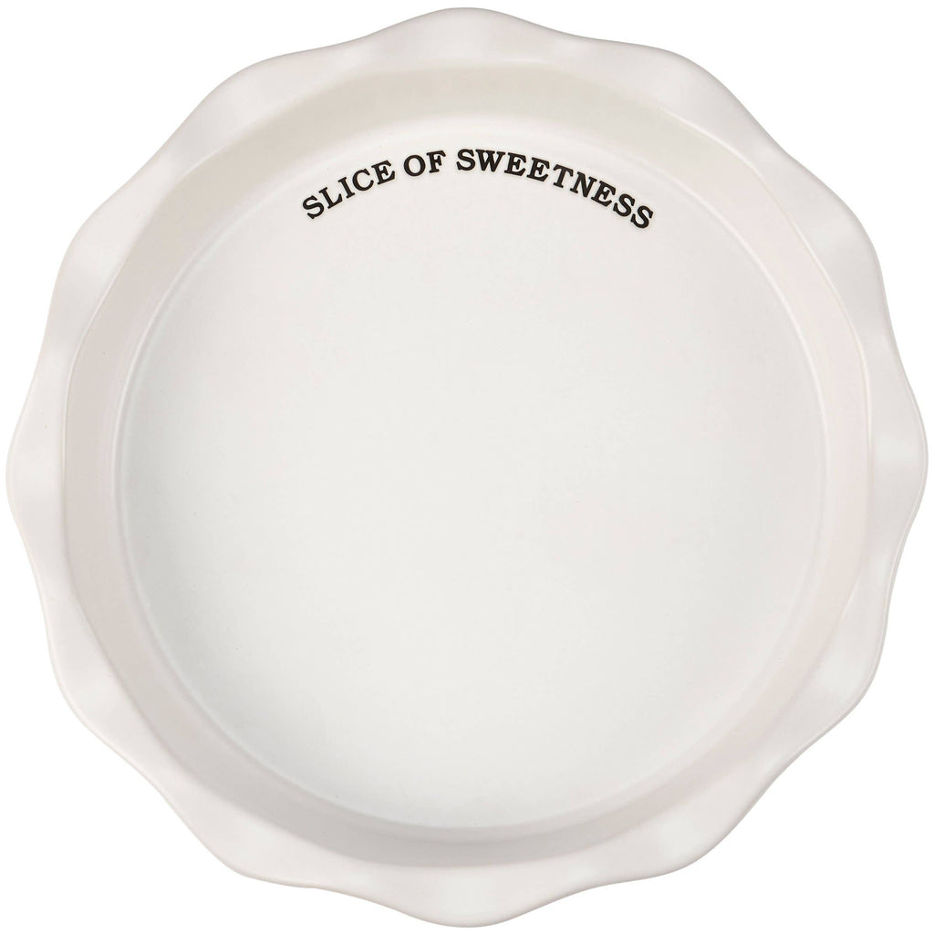 Slice Of Sweetness Pie Plate