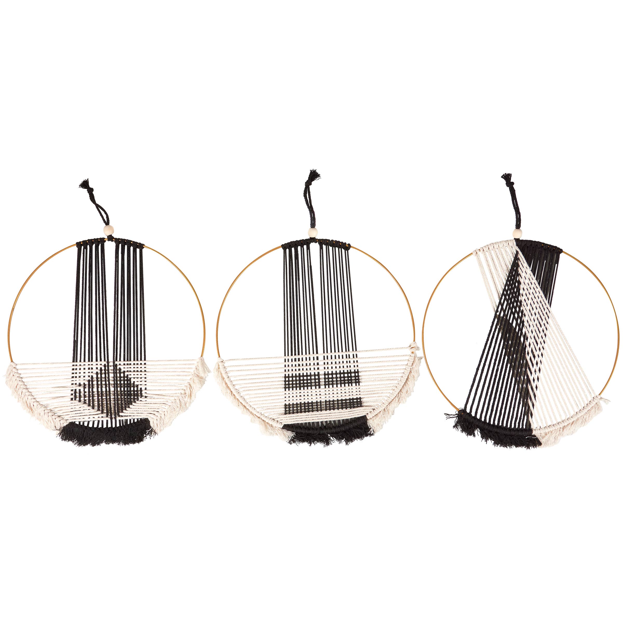 Woven Ring Wall Hanging Set