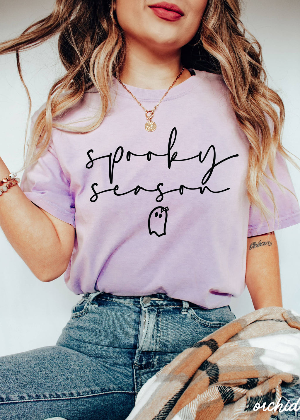 Spooky Season Ghost Graphic Tee