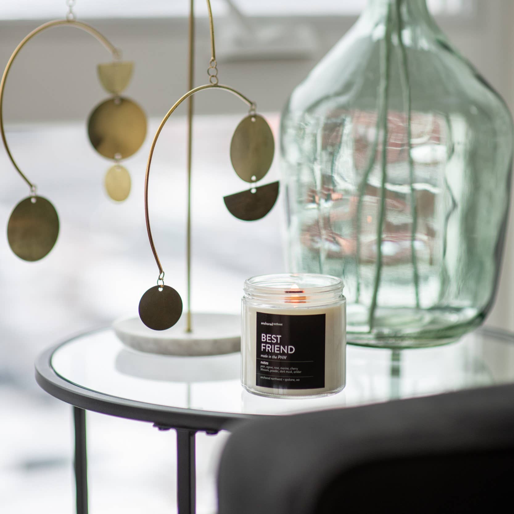 Pumpkin Bliss Large Wood Wick Soy Candle