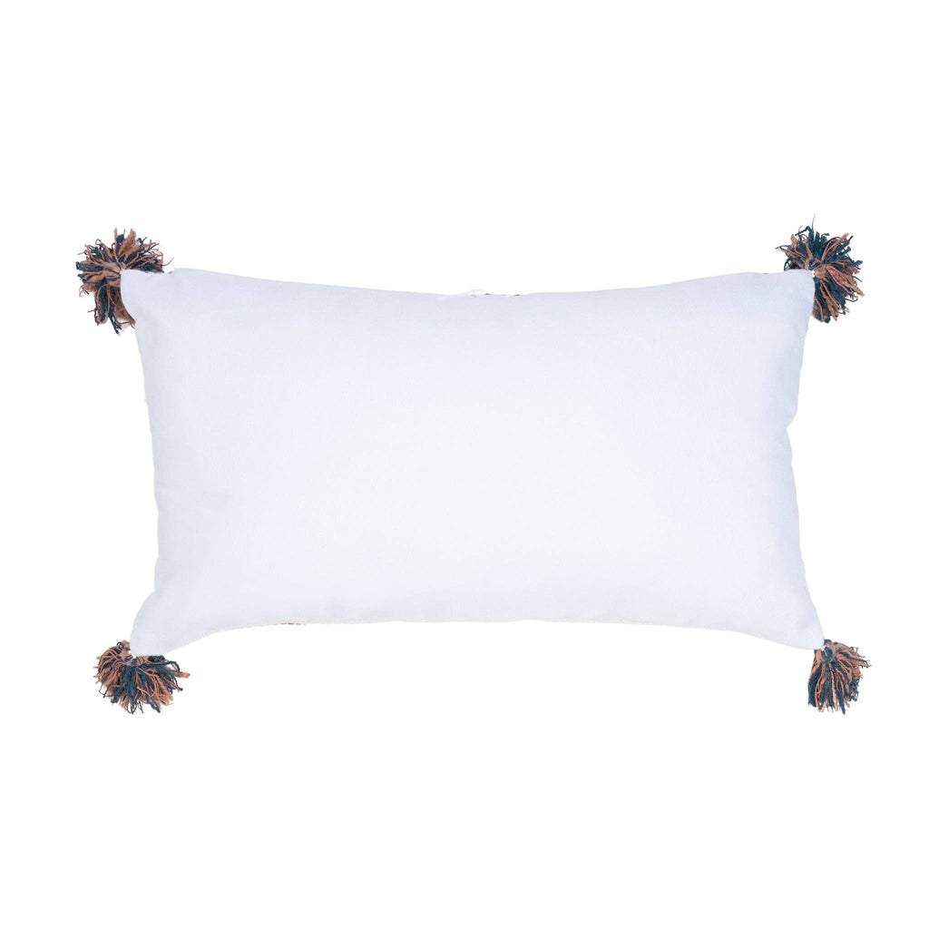 Tylanne 12X22" Handwoven Recycled Outdoor Throw Pillow