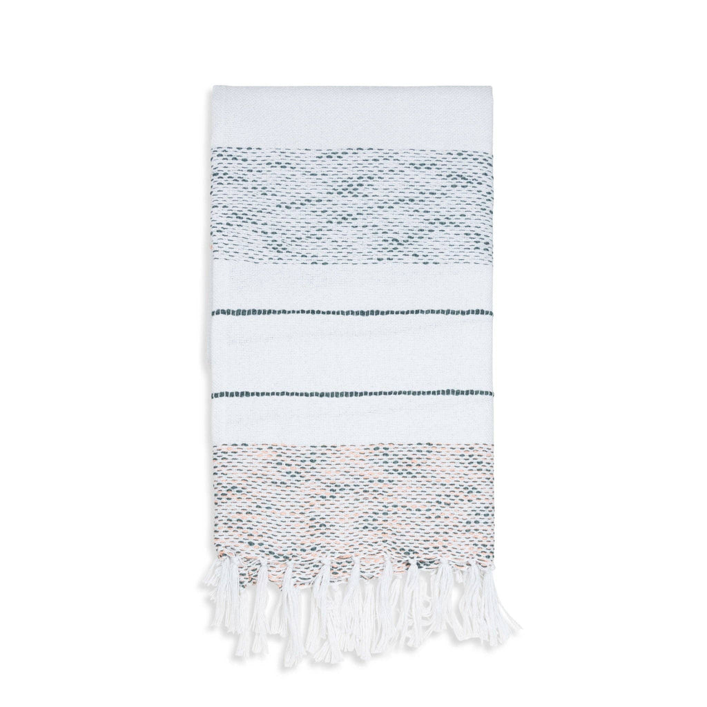 Tylanne 50x70" Indoor/Outdoor Recycled Woven Throw Blanket