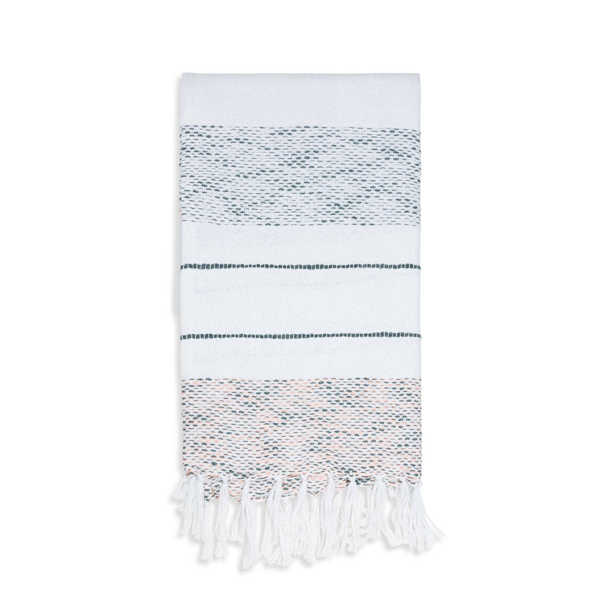 Tylanne 50x70" Indoor/Outdoor Recycled Woven Throw Blanket