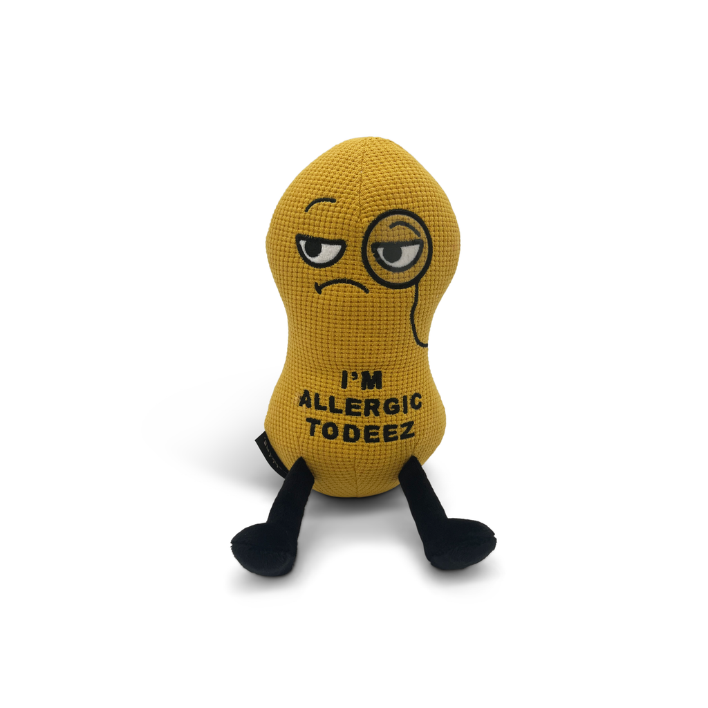 "I’m Allergic to Deez Nutz" Peanut Plush