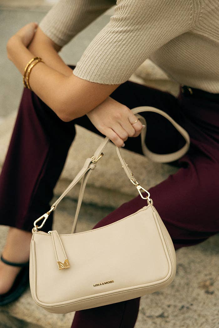 Mira & Moss Madisson Crossbody Bag - Ivory