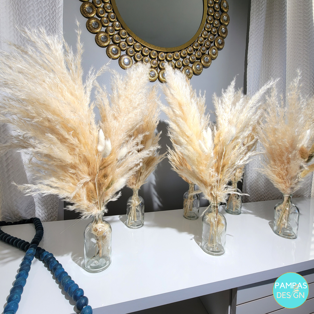 Pampas Grass Centerpieces including Vase